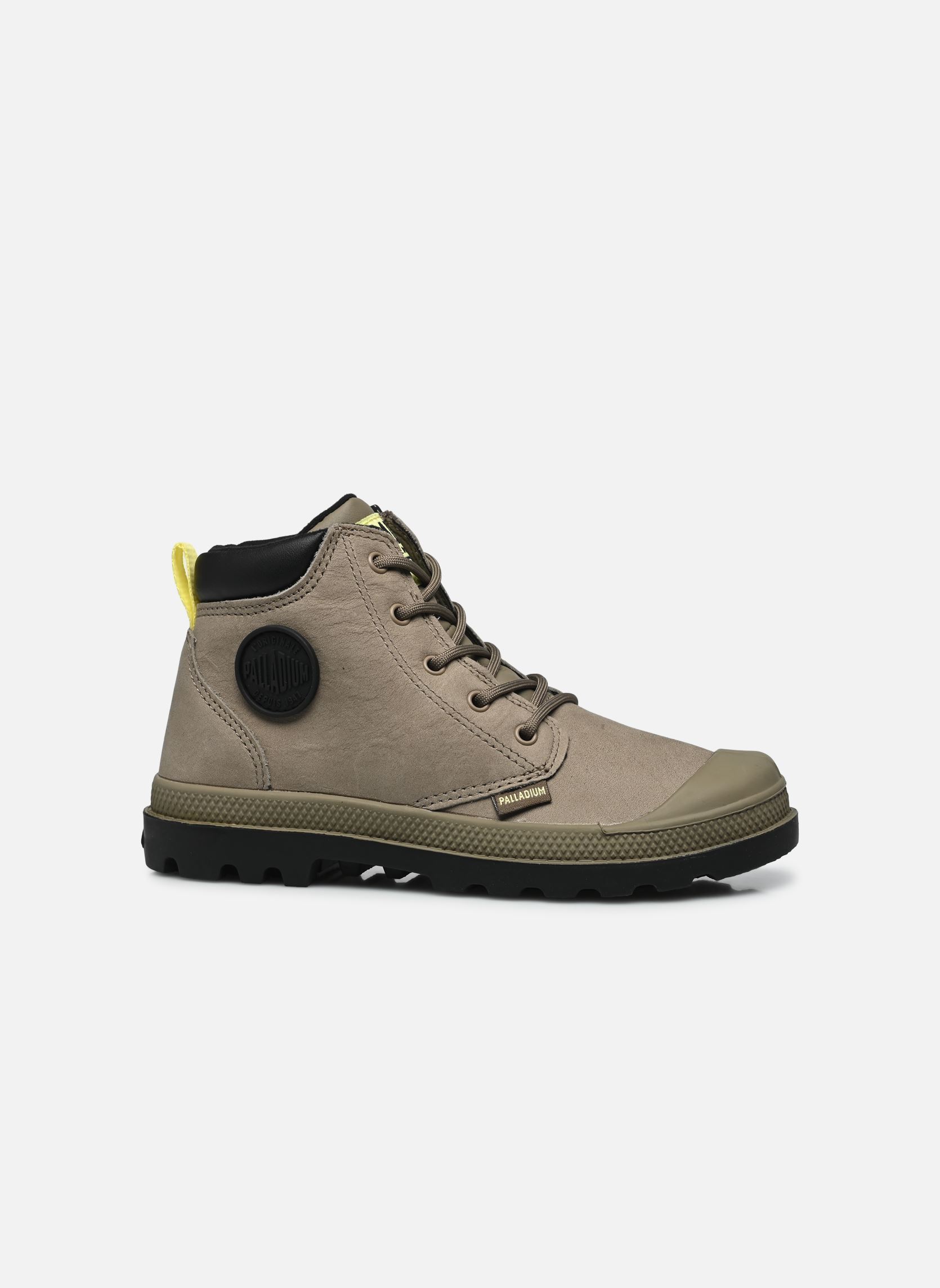 Stiefeletten / Ankle Boots PAMPA HI CUFF WATERPROOF grau Palladium Stiefeletten / Ankle Boots PAMPA HI CUFF WATERPROOF grau DUSKY GREEN