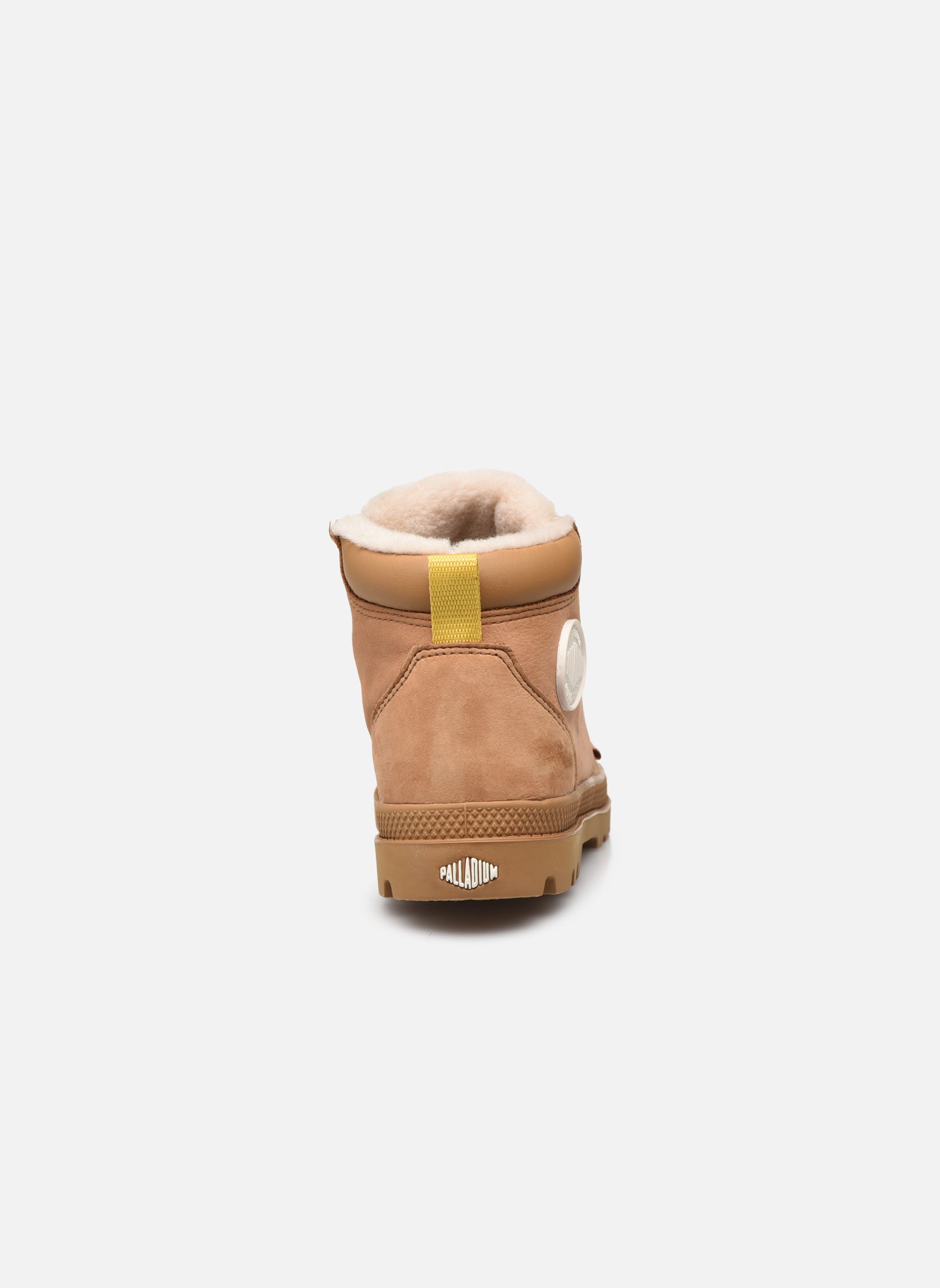 Stiefeletten / Ankle Boots PAMPA HI CUFF WATERPROOF SHEARLING braun Palladium Stiefeletten / Ankle Boots PAMPA HI CUFF WATERPROOF SHEARLING braun DEAR BROWN
