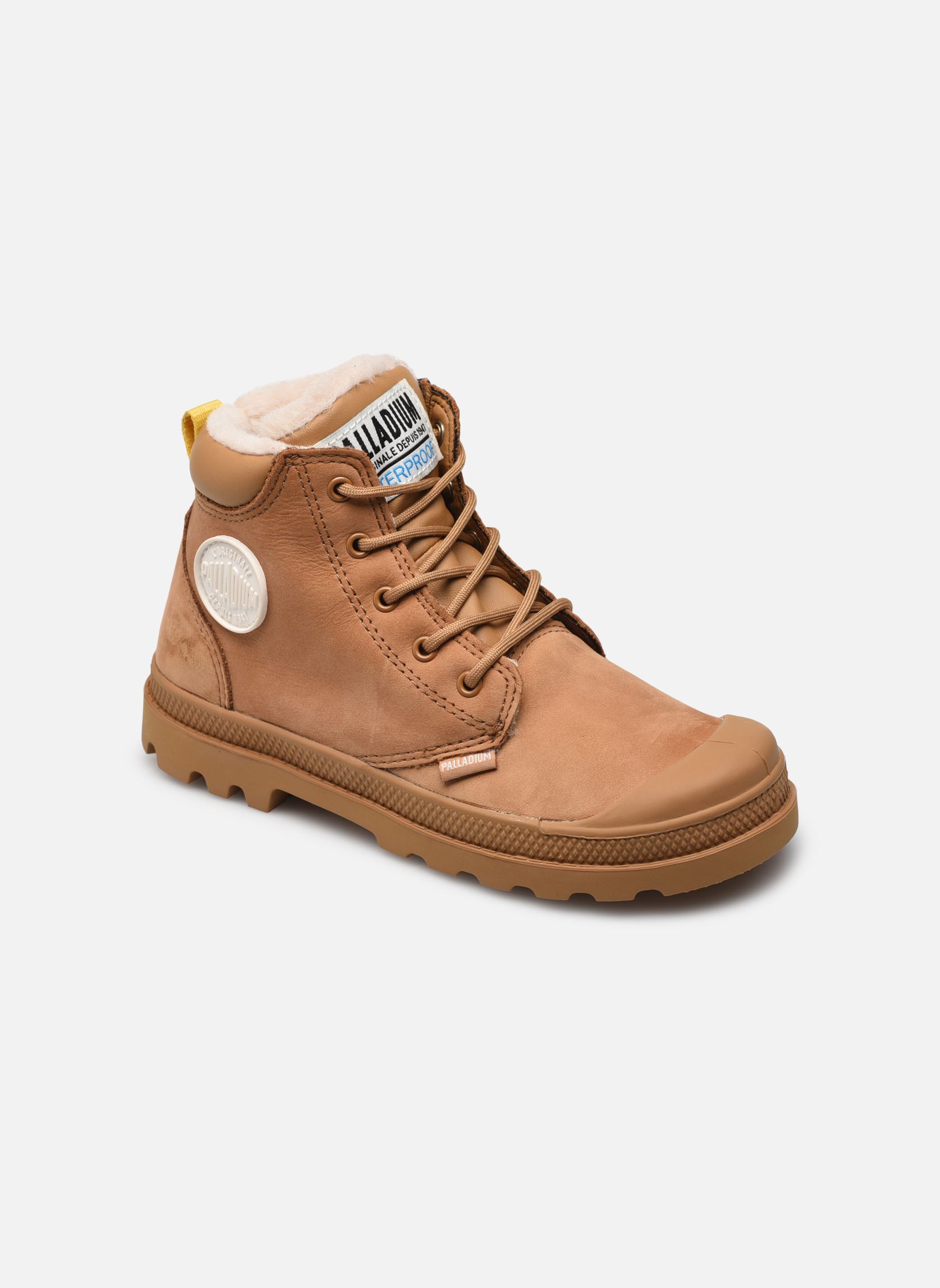 Bottines et boots Palladium PAMPA HI CUFF WATERPROOF SHEARLING pour Enfant