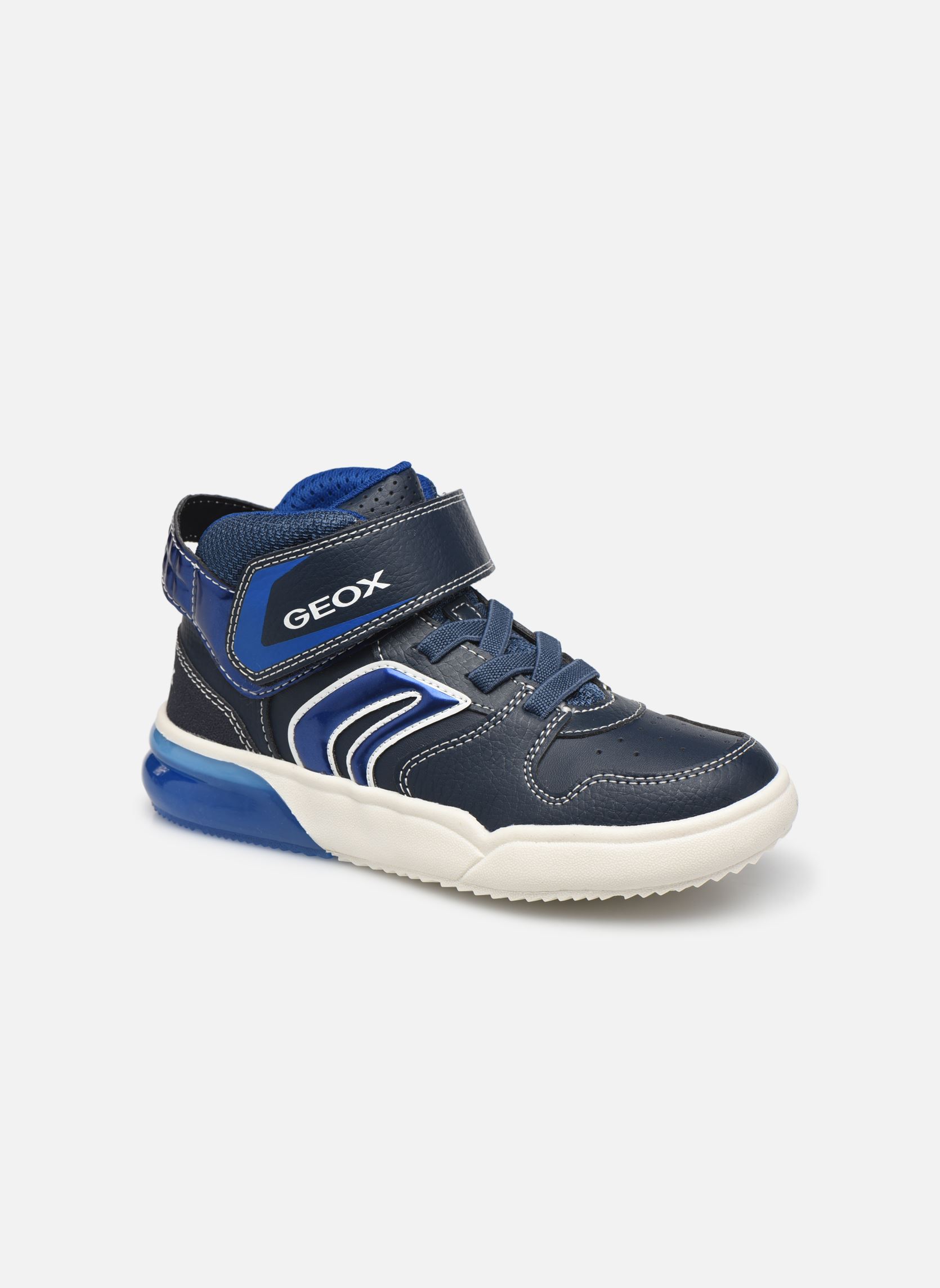 Baskets basses J Grayjay LIGHTS garçon bleu Geox Baskets basses J Grayjay LIGHTS garçon bleu Navy Bleu Ryl