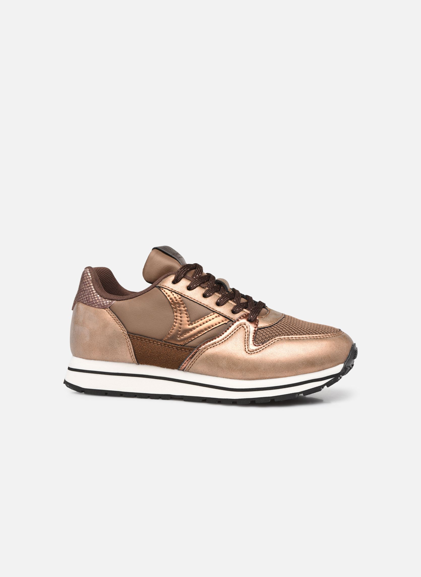 Niedrige Sneaker Cometa Multimaterial W damen gold und bronze Victoria Niedrige Sneaker Cometa Multimaterial W damen gold und bronze BRONCE