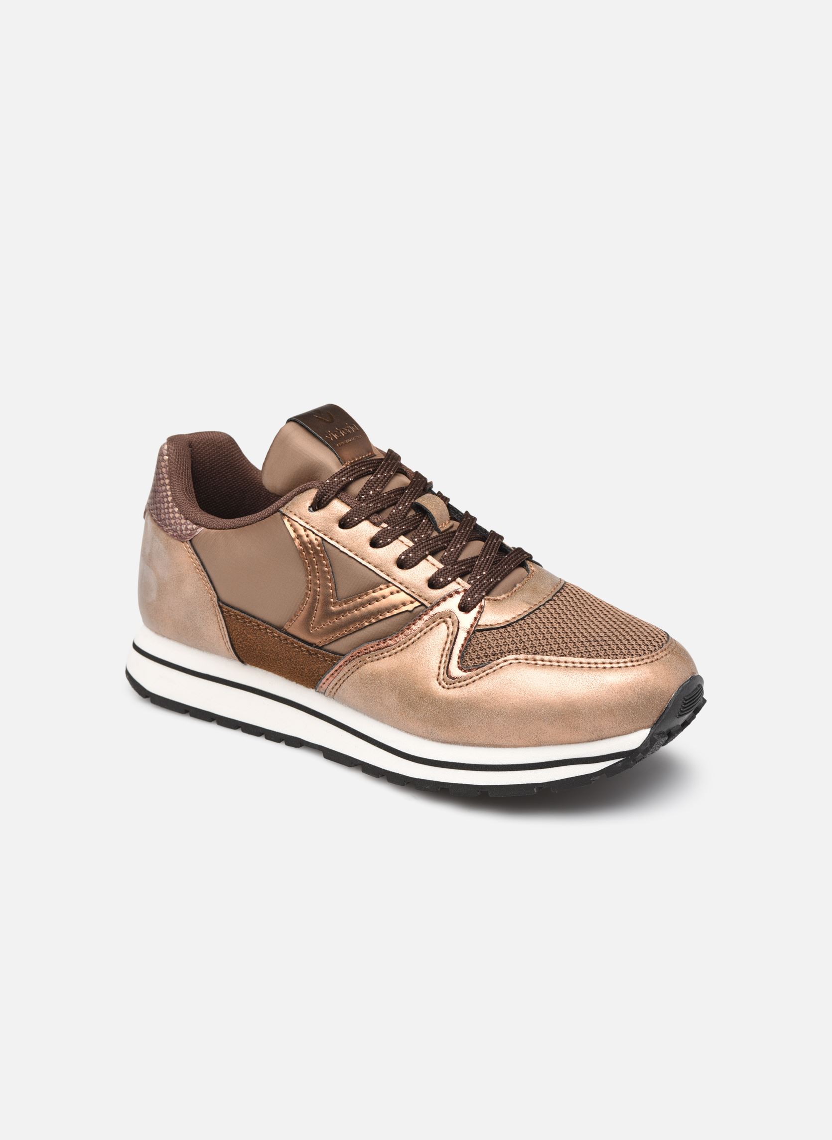 Niedrige Sneaker Cometa Multimaterial W damen gold und bronze Victoria Niedrige Sneaker Cometa Multimaterial W damen gold und bronze BRONCE