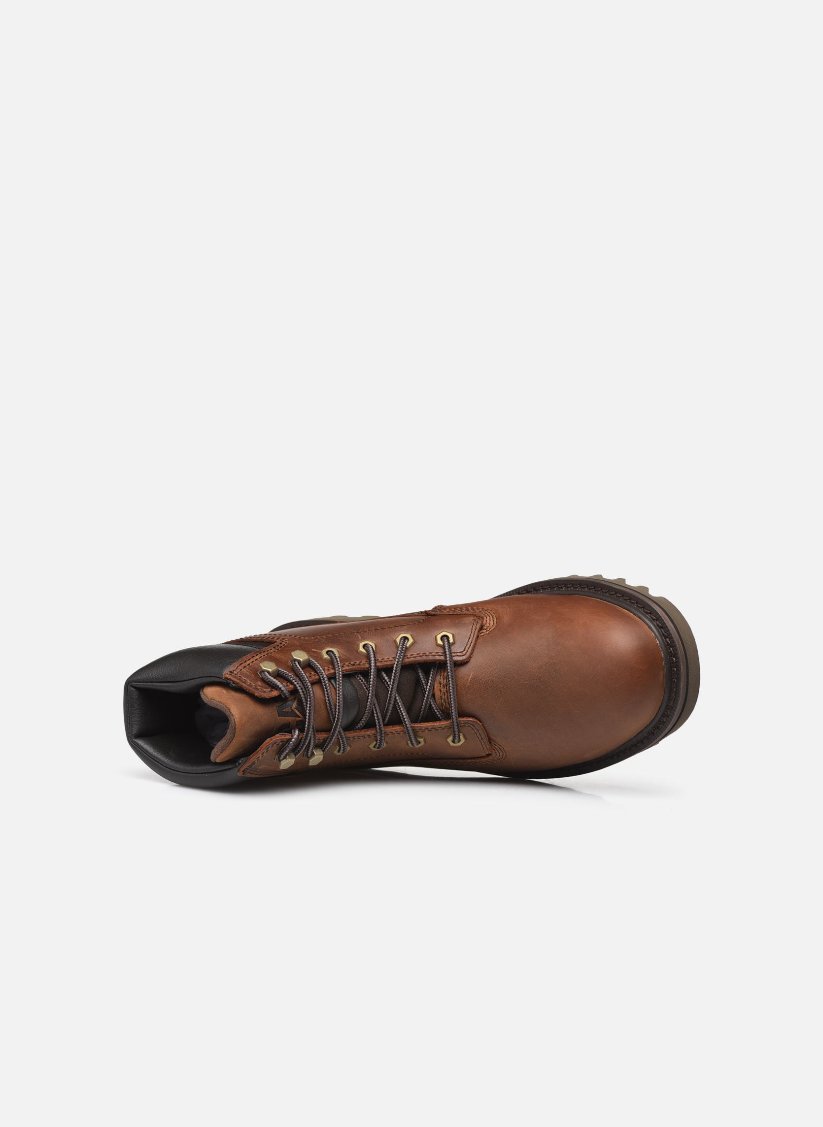 Stivaletti con lacci DEPLETE - Waterproof uomo marrone Caterpillar Stivaletti con lacci DEPLETE - Waterproof uomo marrone BROWN