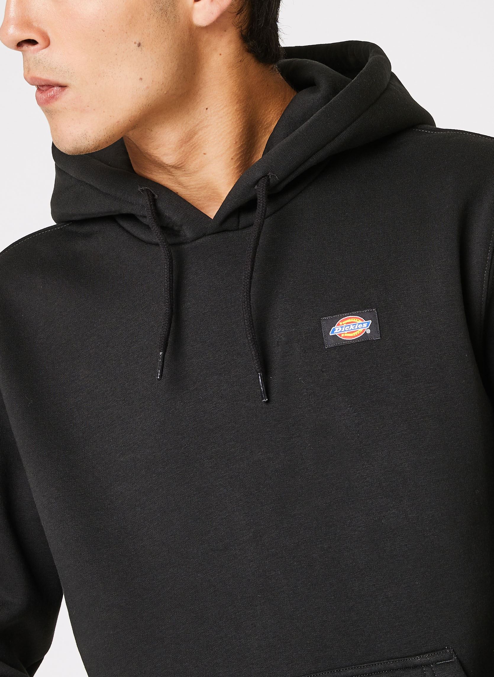 Felpe con cappuccio Oakport Hoodie uomo nero Dickies Felpe con cappuccio Oakport Hoodie uomo nero BLACK