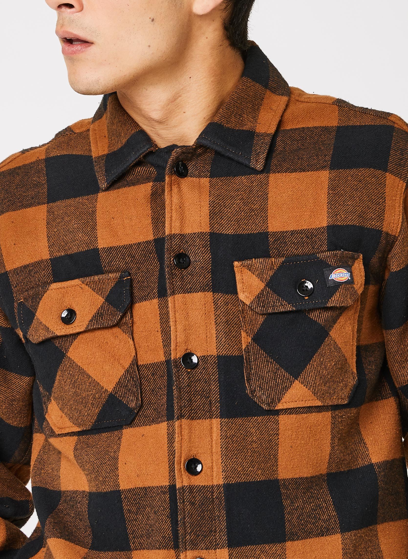 Hemden New Sacramento Shirt herren braun Dickies Hemden New Sacramento Shirt herren braun BROWN DUCK