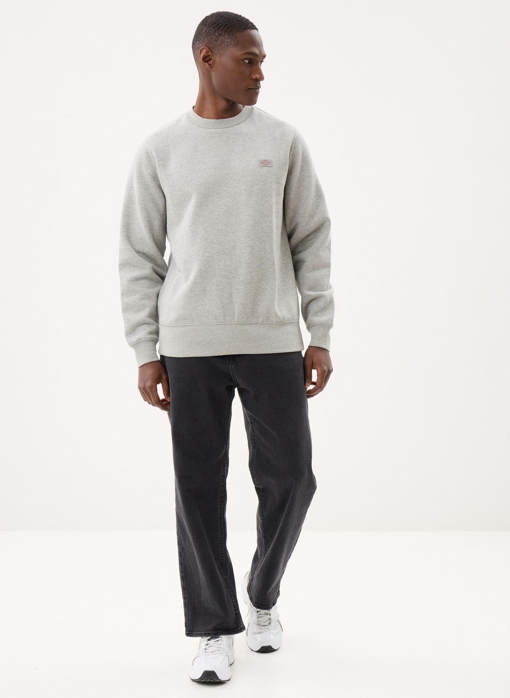Sweatshirts Oakport Sweatshirt heren grijs Dickies Sweatshirts Oakport Sweatshirt heren grijs HEATHER GREY
