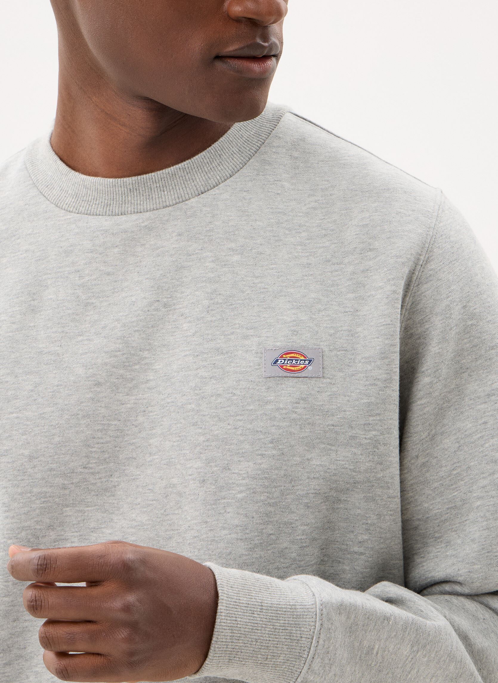 Sweatshirts Oakport Sweatshirt heren grijs Dickies Sweatshirts Oakport Sweatshirt heren grijs HEATHER GREY