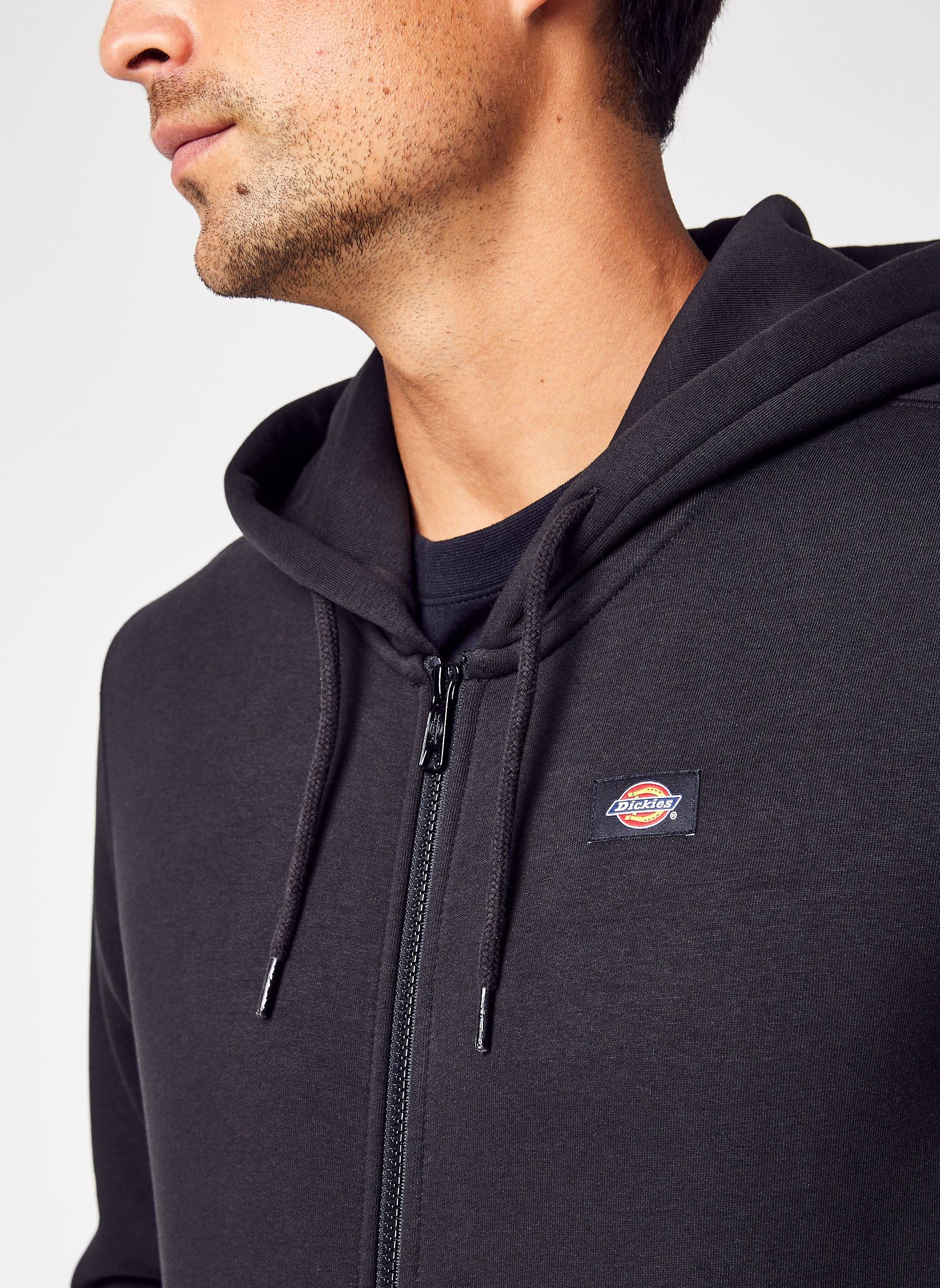 Sweaters met rits Oakport Zip Hoodie heren zwart Dickies Sweaters met rits Oakport Zip Hoodie heren zwart BLACK