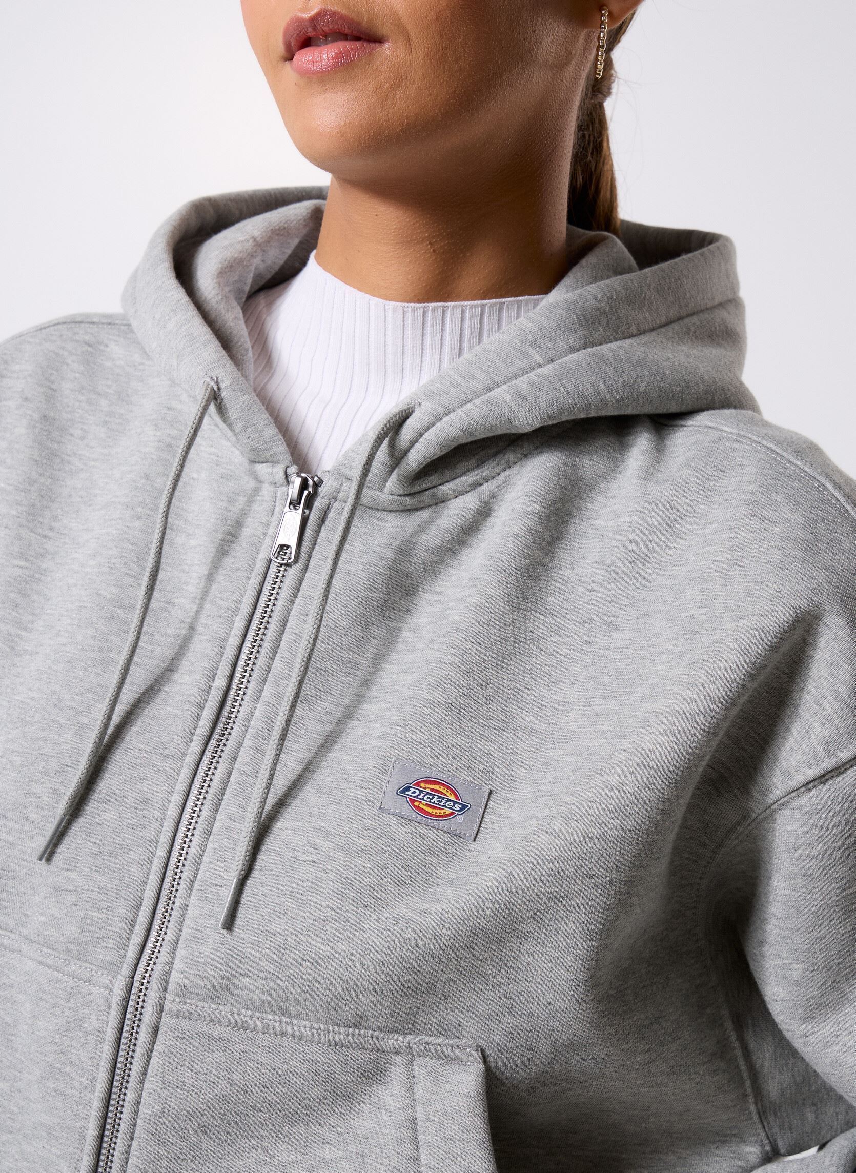 Sweats zippés Oakport Zip Hoodie femme gris Dickies Sweats zippés Oakport Zip Hoodie femme gris HEATHER GREY