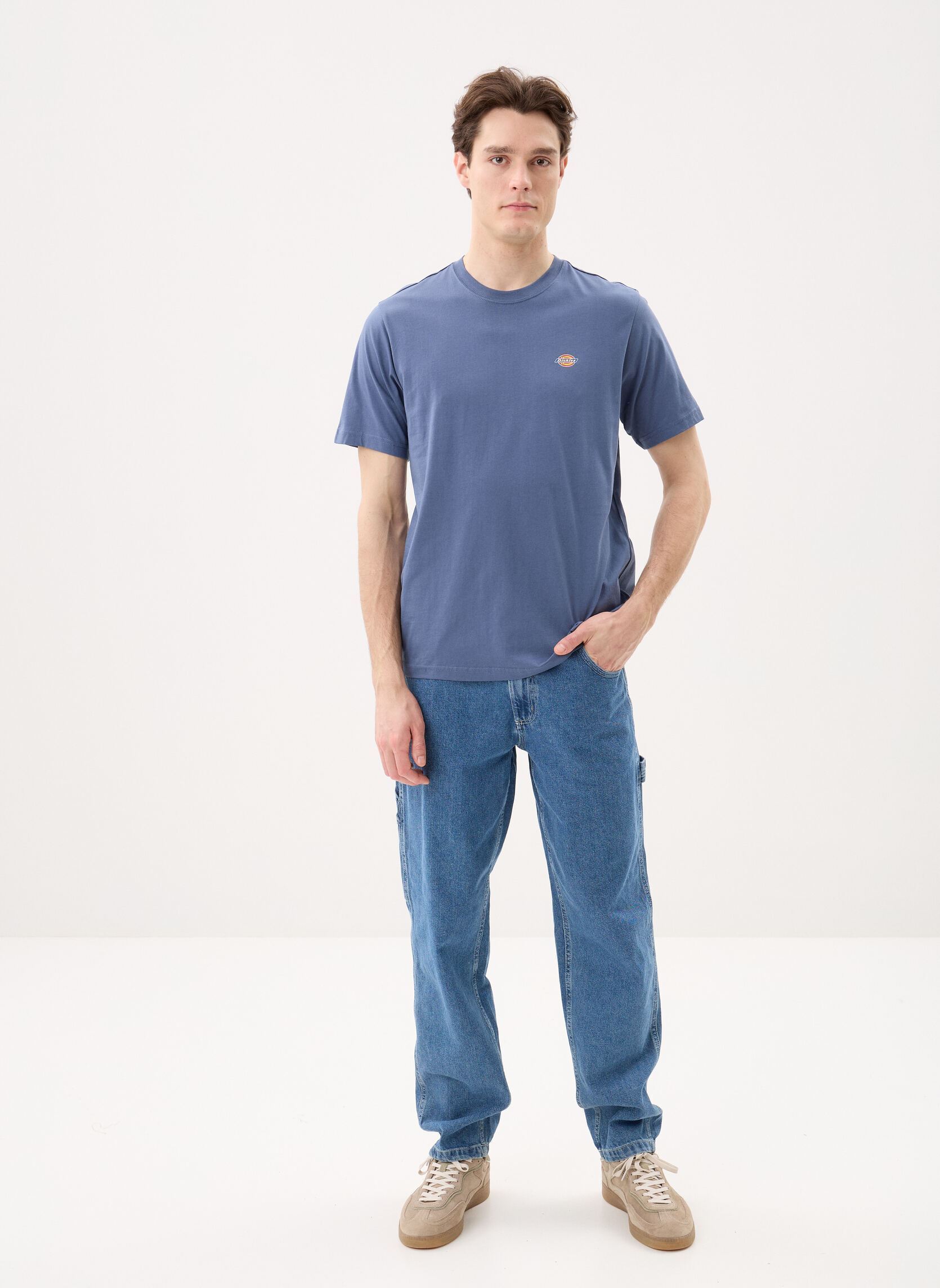Tee-shirts Ss Mapleton T-Shirt homme bleu Dickies Tee-shirts Ss Mapleton T-Shirt homme bleu RETRO INDIGO