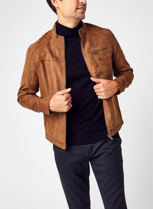 Jack & Jones Adam Water Resistant Hooded Jacket, Navy