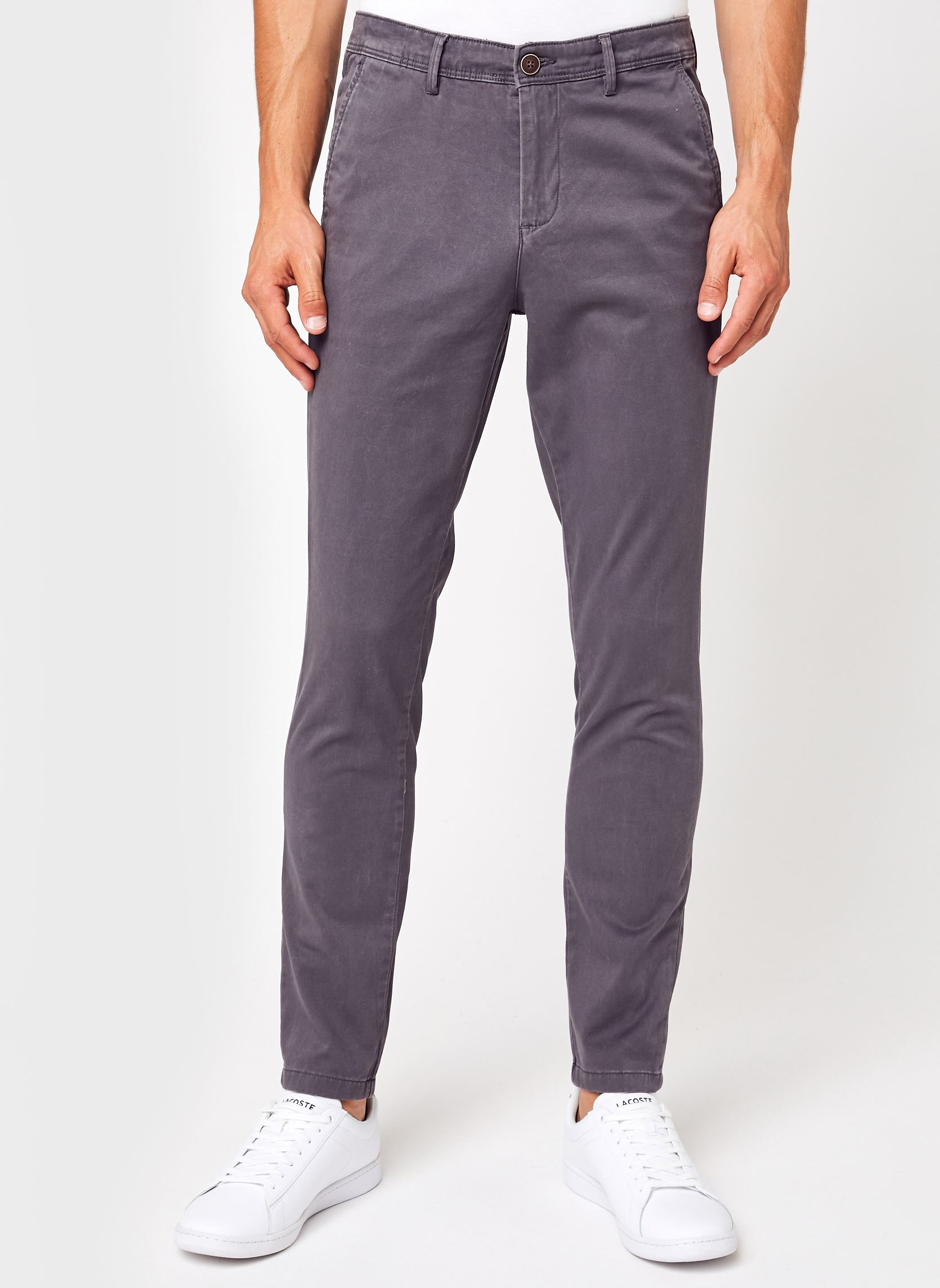 Pantalon Taille Basse Poches Pantalon Chino Slim Fit Jack & Jones – Coupe Ajustée, Bas De Jambe étroit