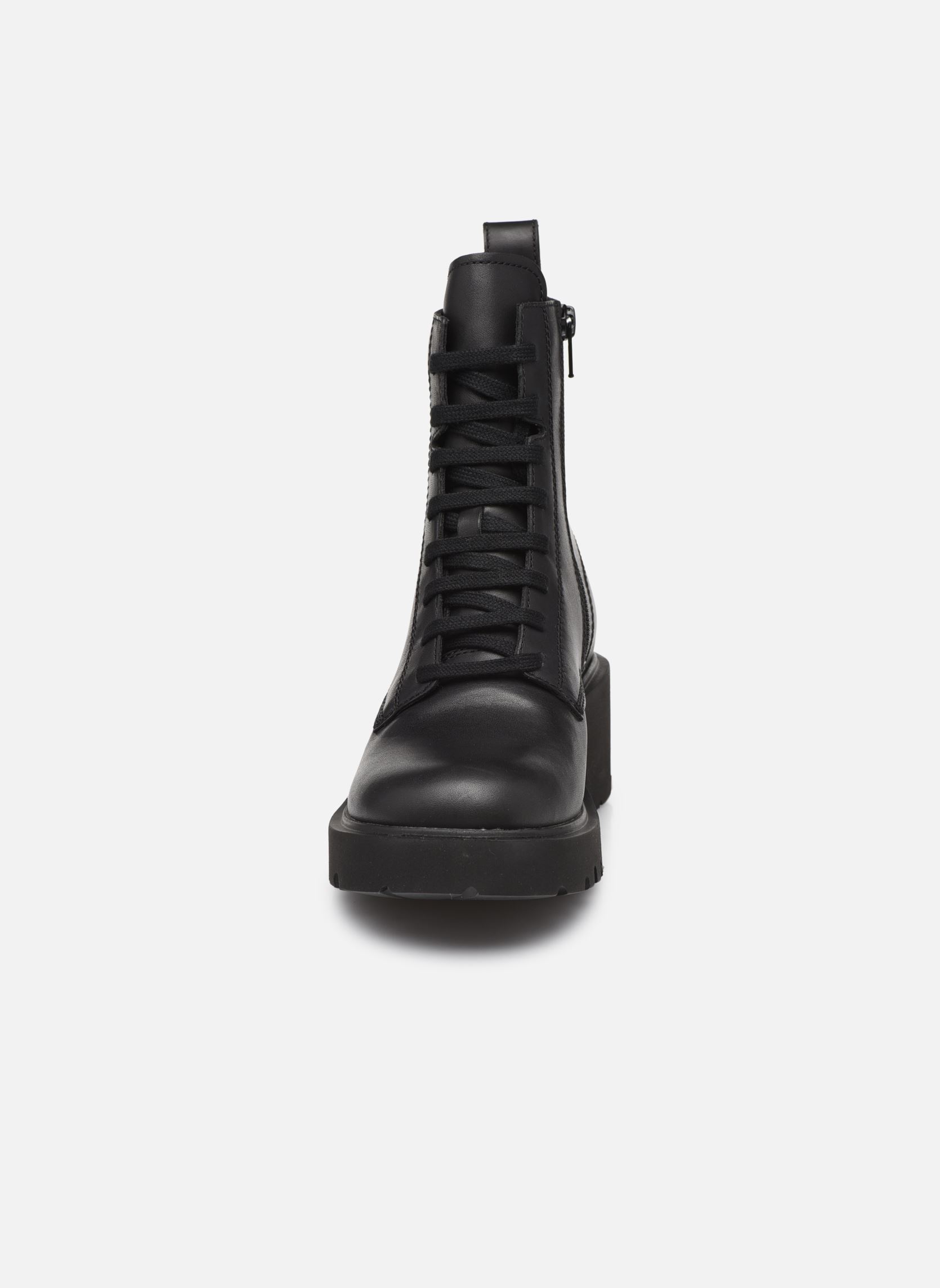 Geschnürte Stiefeletten MILAH K400577 W damen schwarz Camper Geschnürte Stiefeletten MILAH K400577 W damen schwarz Black