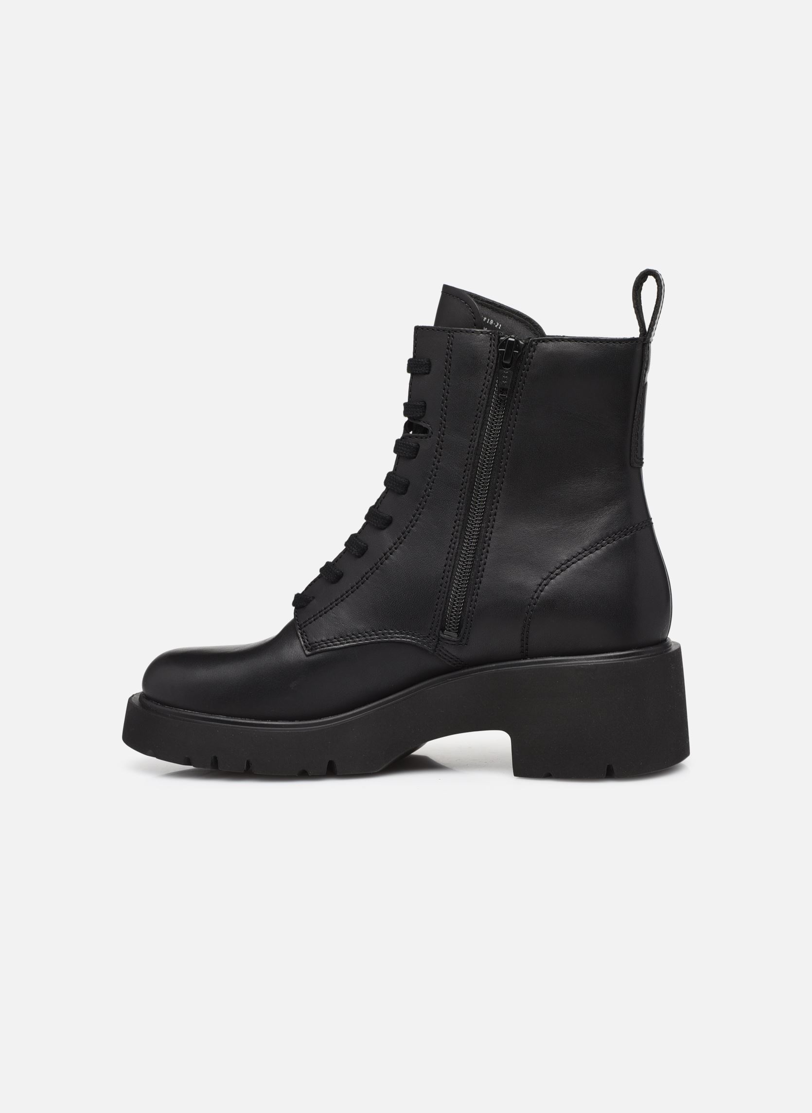 Geschnürte Stiefeletten MILAH K400577 W damen schwarz Camper Geschnürte Stiefeletten MILAH K400577 W damen schwarz Black
