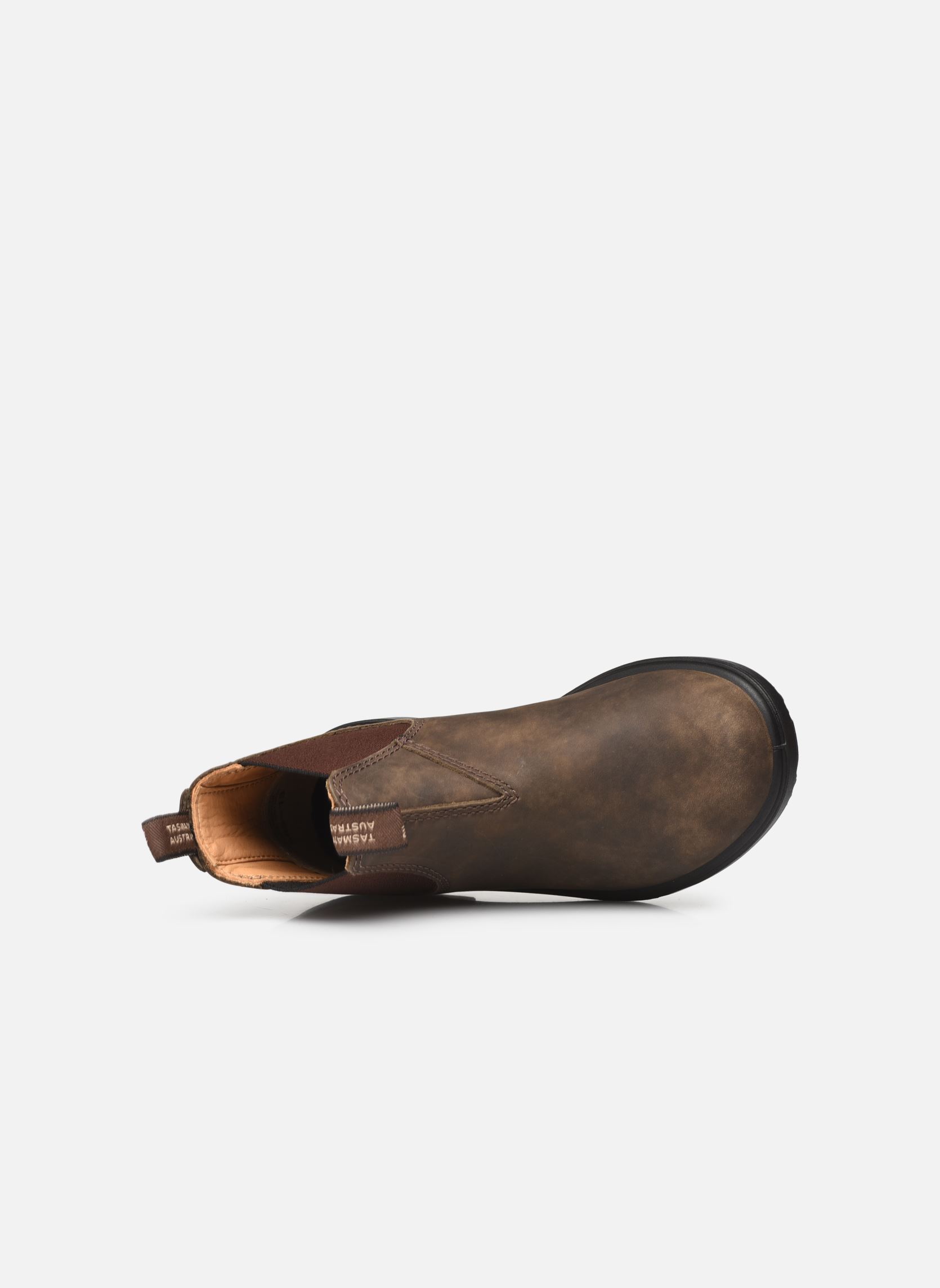 Stivaletti Pelle Marrone Neonati Stivaletti Chelsea In Vera Pelle Marrone Per Bambini Ragazzi - Taglie 9-5 UK, Suola Piatta, Stile Dealer! Scarpe In Pelle Marrone