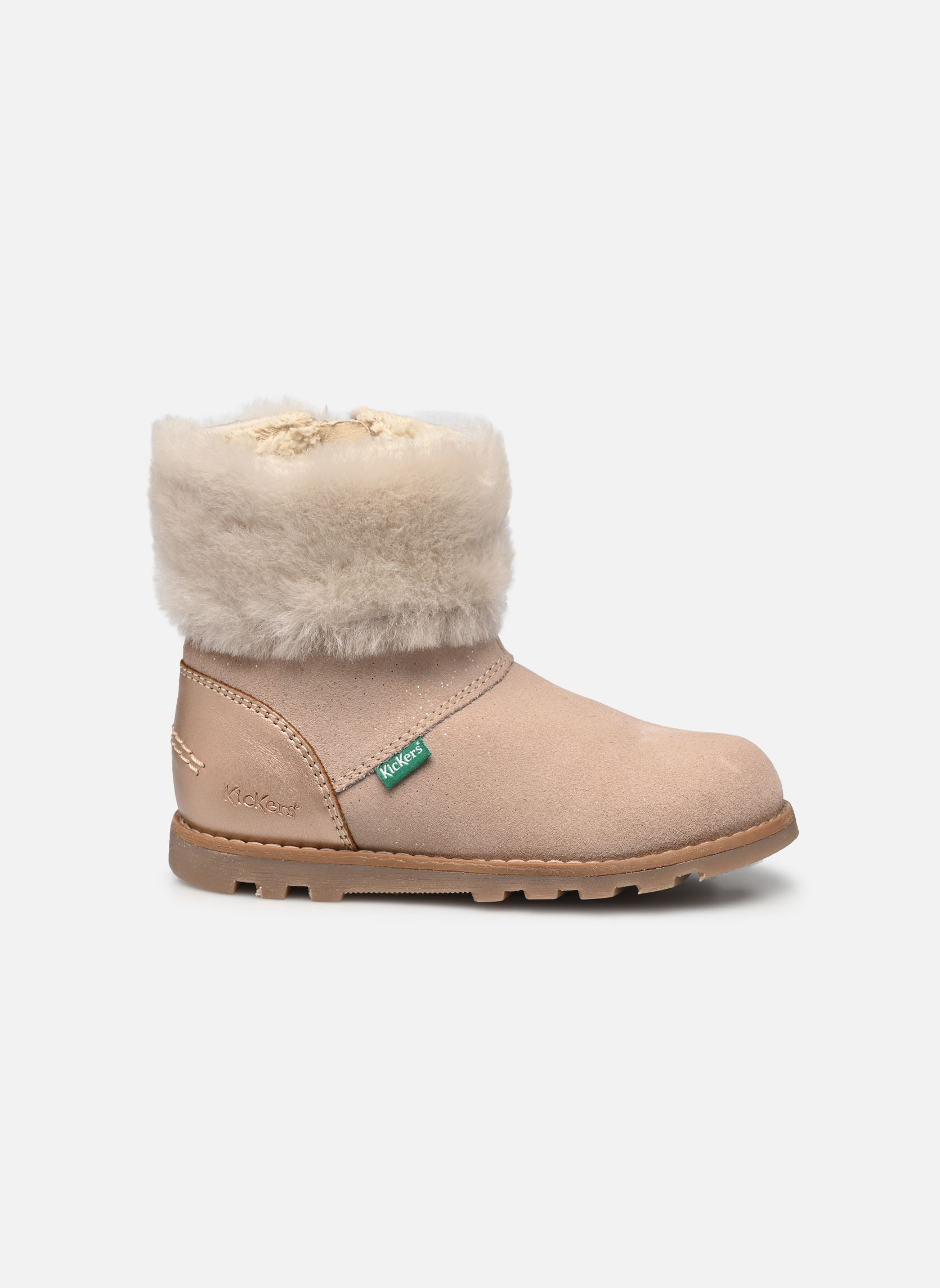 Stiefeletten / Ankle Boots Nonofur mädchen rosa Kickers Stiefeletten / Ankle Boots Nonofur mädchen rosa CHAMPAGNE