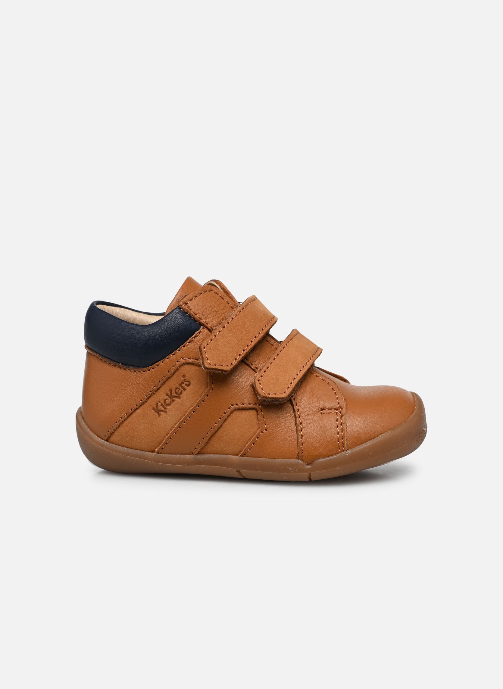 Chaussures premiers pas Wambak garçon marron Kickers Chaussures premiers pas Wambak garçon marron CAMEL MARINE