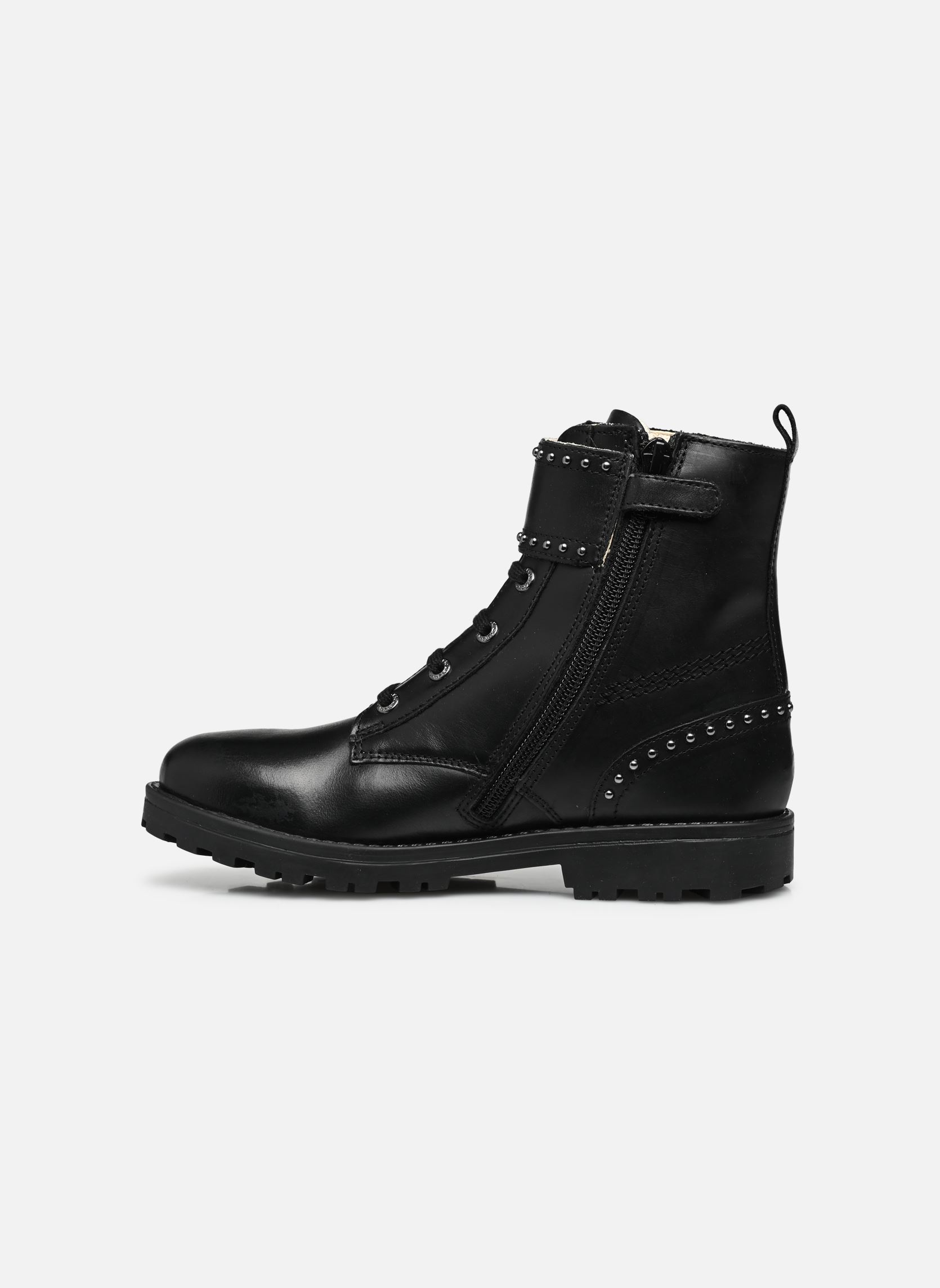 Stiefeletten / Ankle Boots Groorock mädchen schwarz Kickers Stiefeletten / Ankle Boots Groorock mädchen schwarz Noir 1