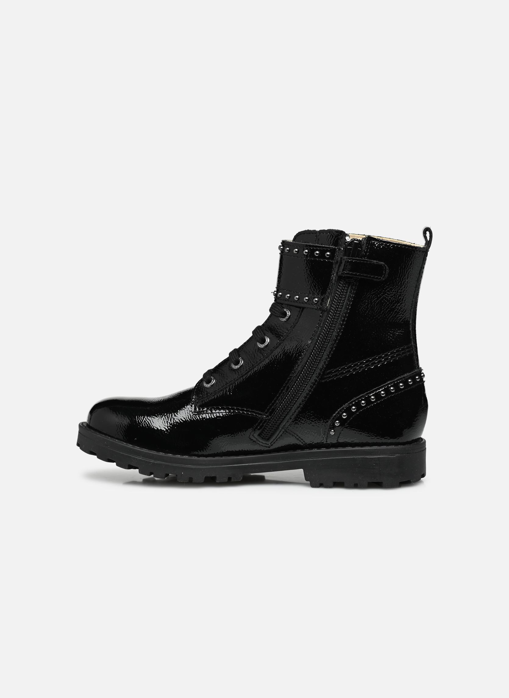 Stiefeletten / Ankle Boots Groorock mädchen schwarz Kickers Stiefeletten / Ankle Boots Groorock mädchen schwarz NOIR VERNIS