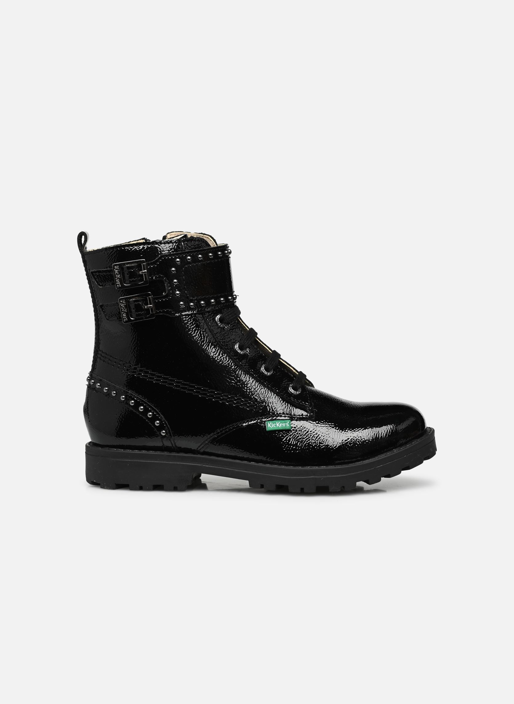 Stiefeletten / Ankle Boots Groorock mädchen schwarz Kickers Stiefeletten / Ankle Boots Groorock mädchen schwarz NOIR VERNIS