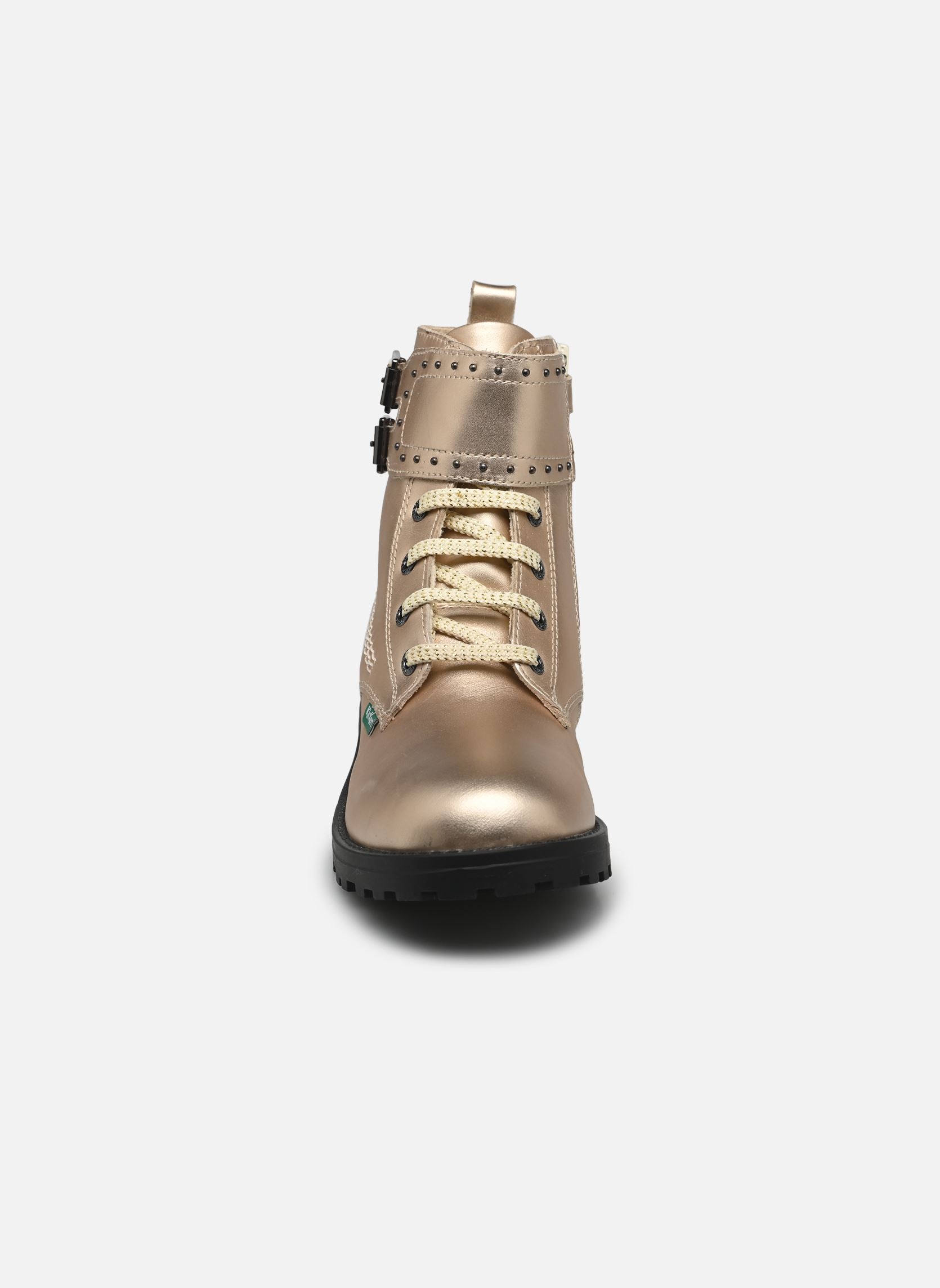 Stiefeletten / Ankle Boots Groorock mädchen gold und bronze Kickers Stiefeletten / Ankle Boots Groorock mädchen gold und bronze BEIGE CHAMPAGNE
