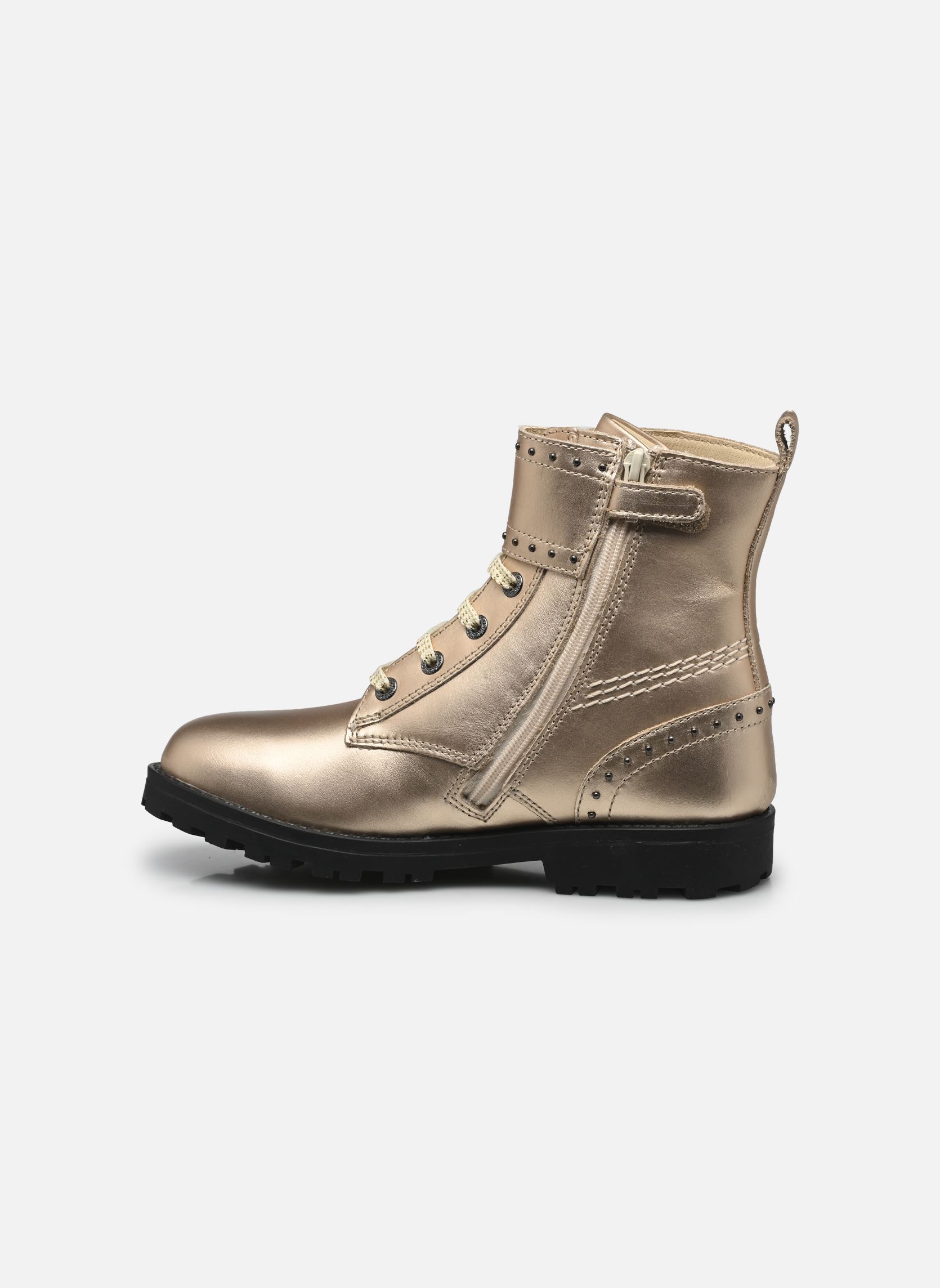 Stiefeletten / Ankle Boots Groorock mädchen gold und bronze Kickers Stiefeletten / Ankle Boots Groorock mädchen gold und bronze BEIGE CHAMPAGNE