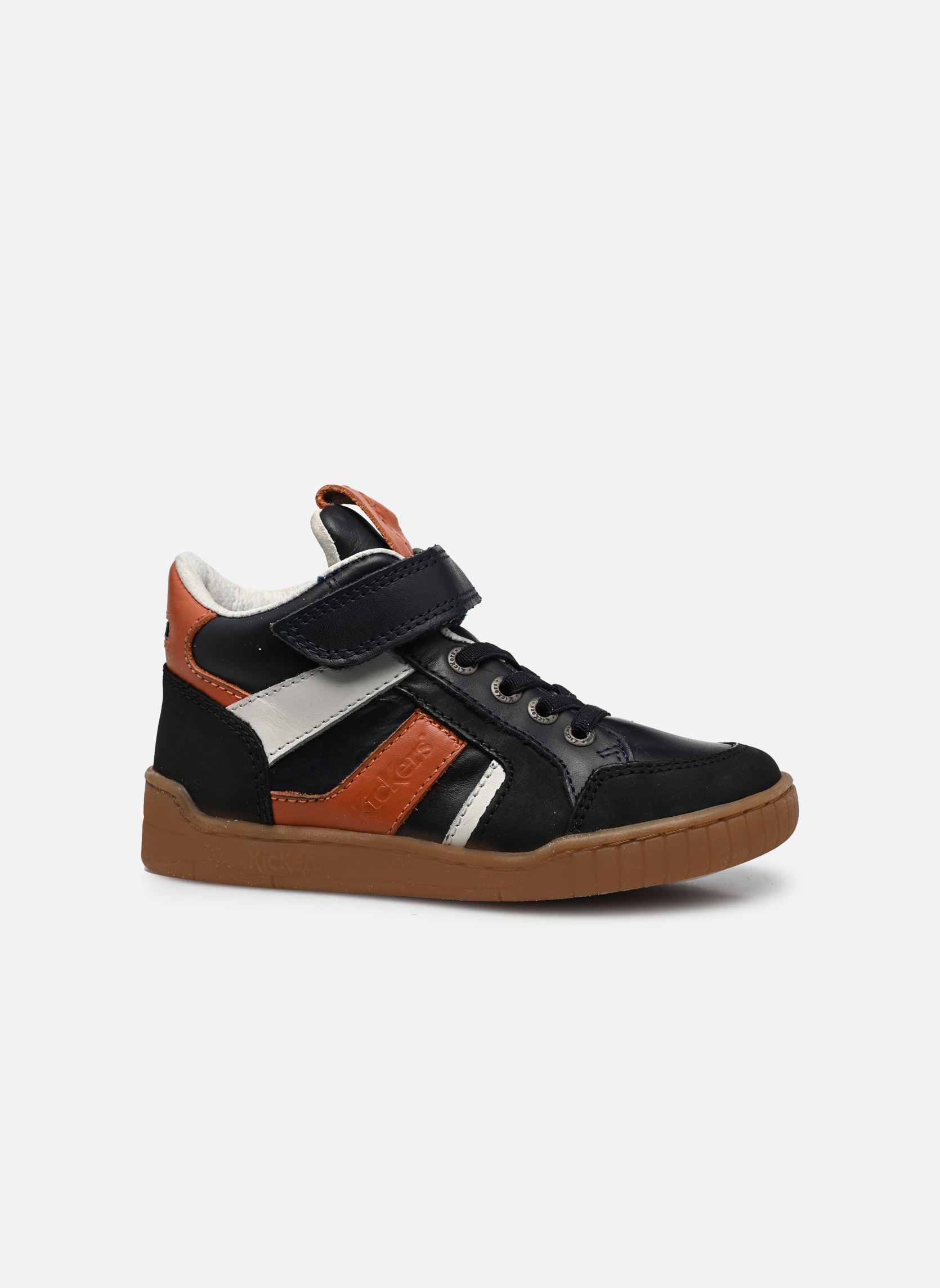 Baskets hautes Wincky CDT garçon noir Kickers Baskets hautes Wincky CDT garçon noir NOIR CAMEL MARINE 1