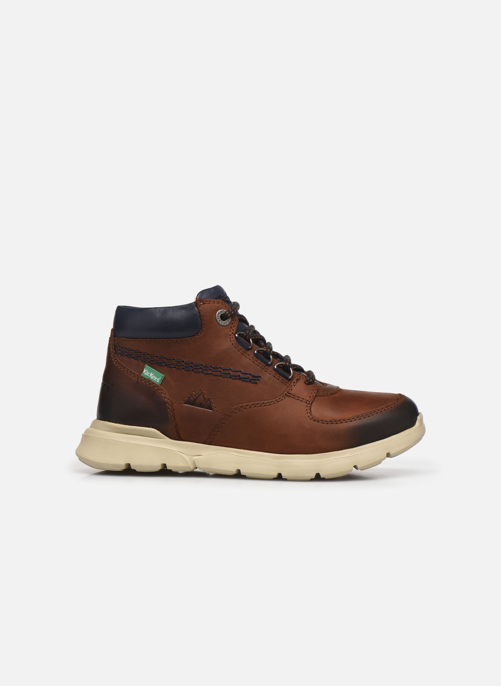 Baskets hautes Kickadventur garçon marron Kickers Baskets hautes Kickadventur garçon marron CAMEL MARINE