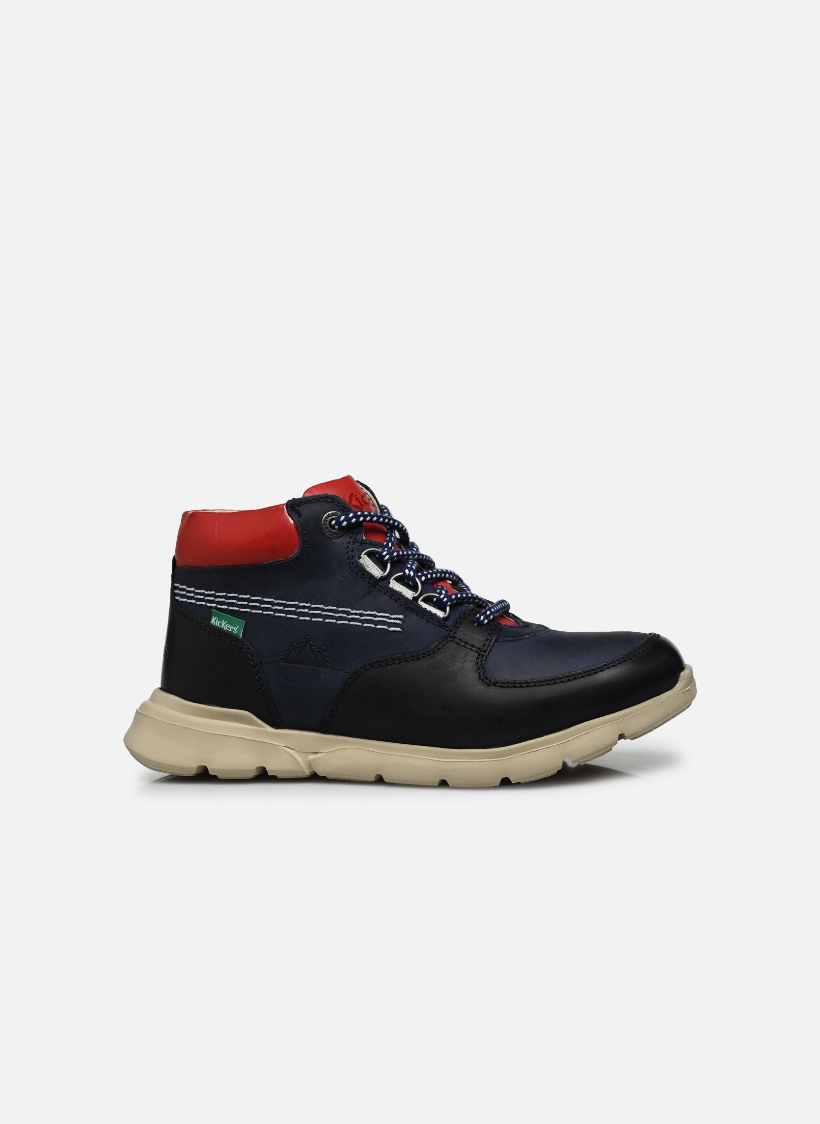 Baskets hautes Kickadventur garçon bleu Kickers Baskets hautes Kickadventur garçon bleu MARINE ORANGE