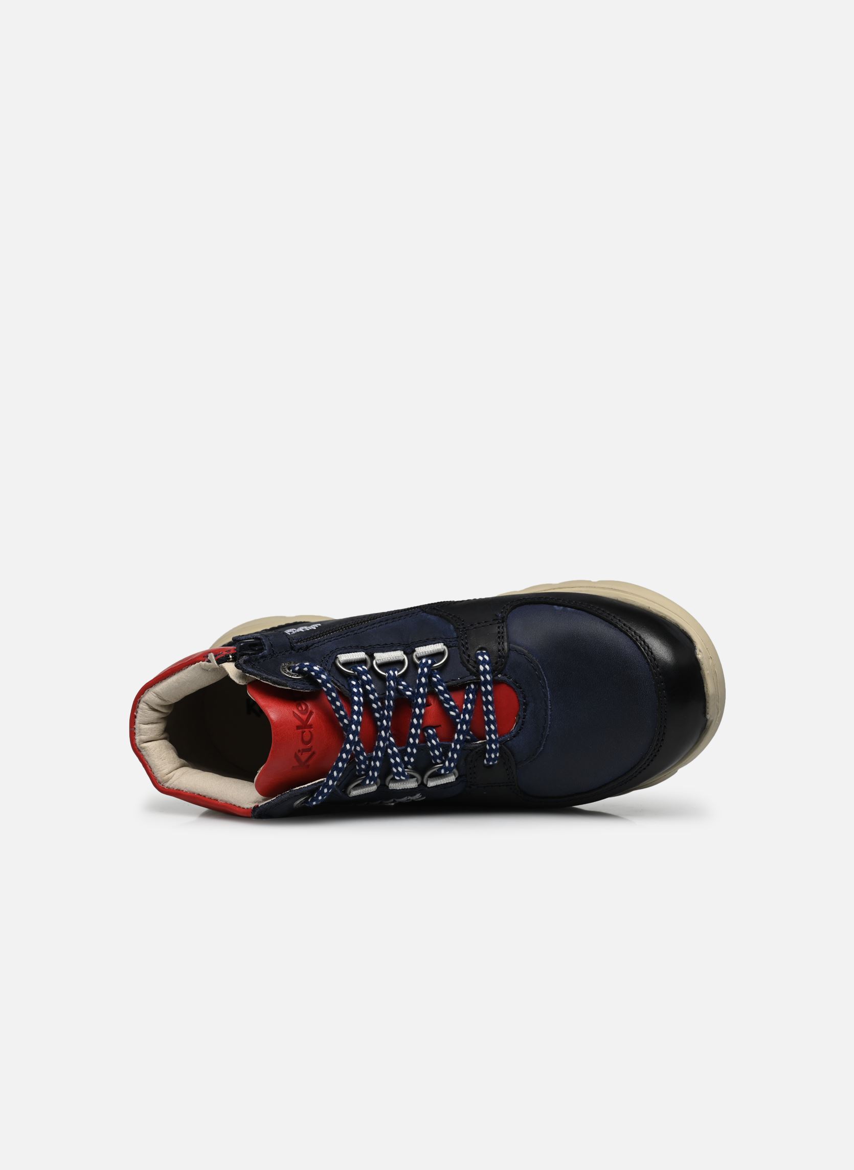Baskets hautes Kickadventur garçon bleu Kickers Baskets hautes Kickadventur garçon bleu MARINE ORANGE