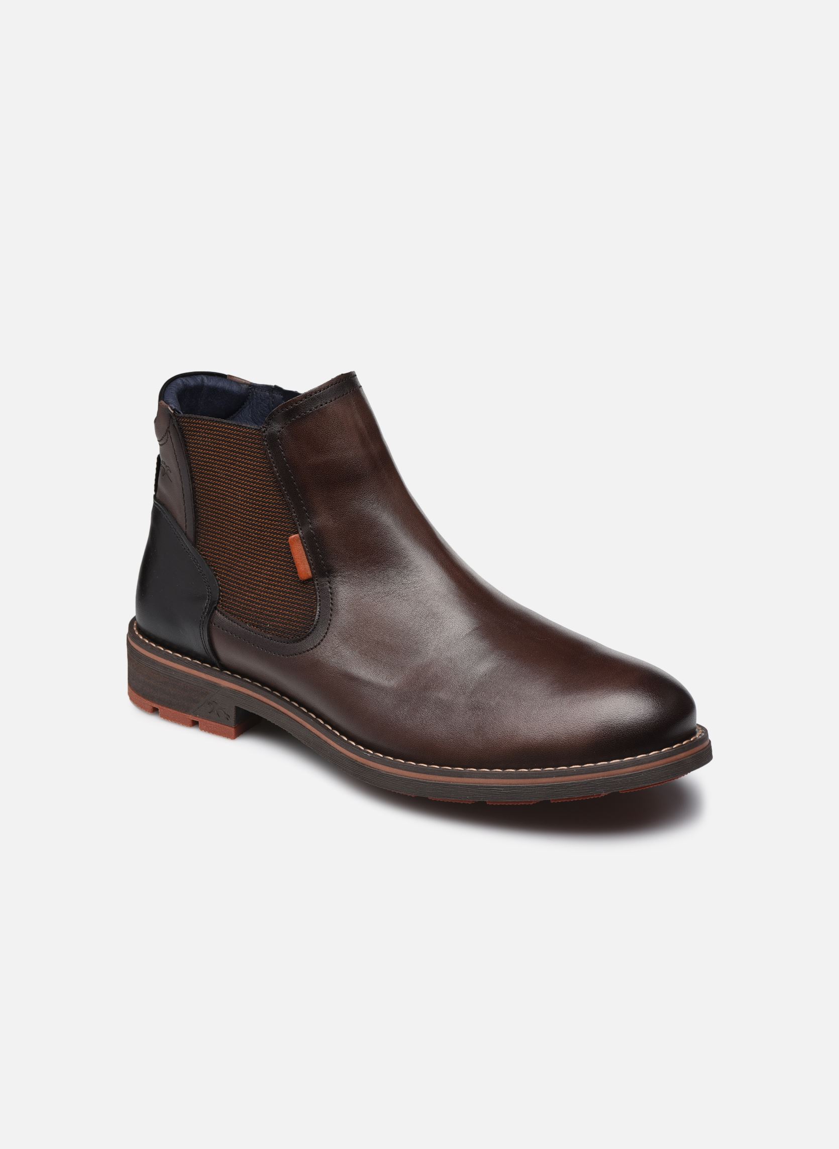 Bottines et boots TERRY F1343 homme marron Fluchos Bottines et boots TERRY F1343 homme marron HABANA CAFE+COM.1