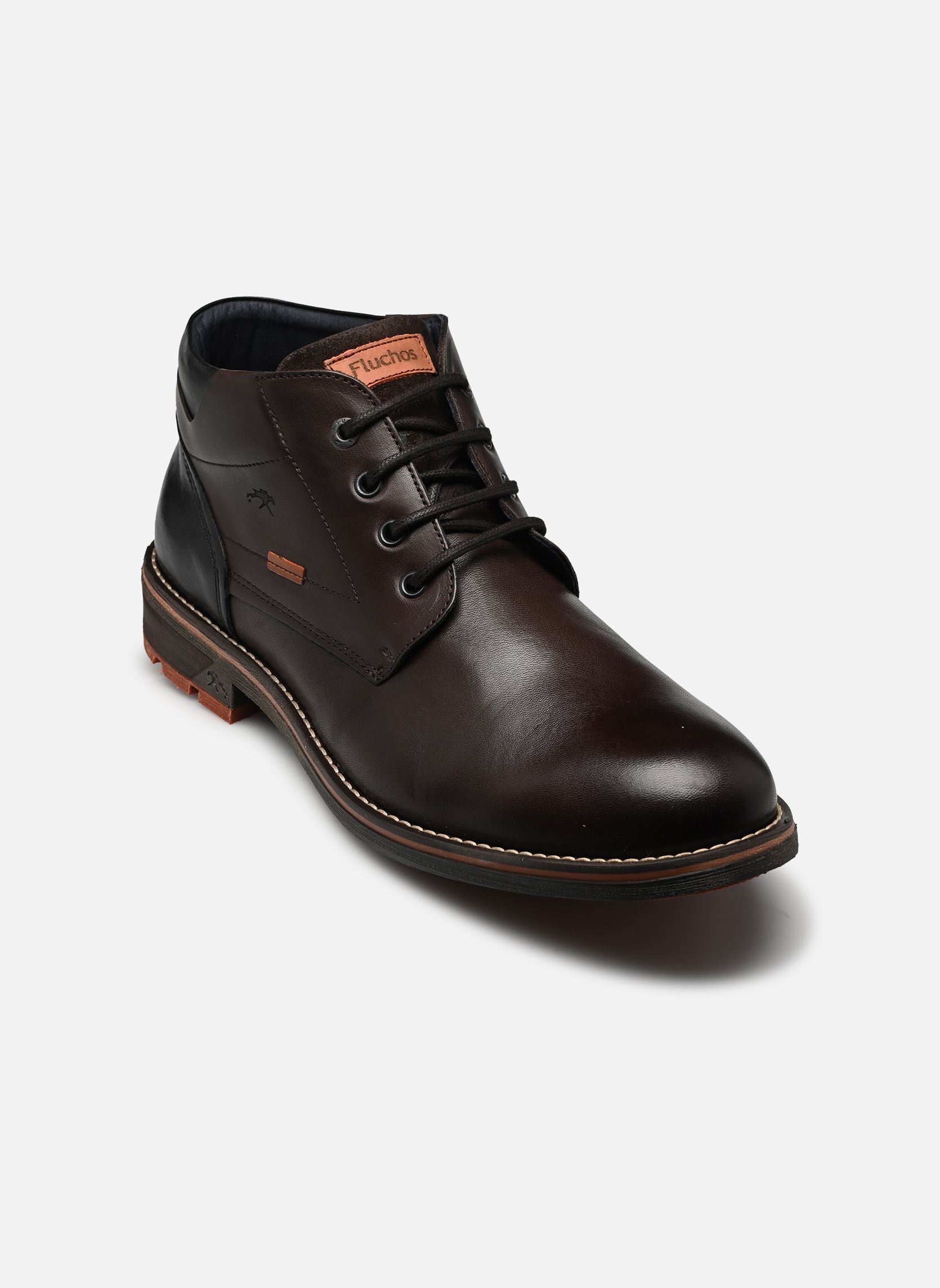 Veterlaarsjes TERRY F1341 heren bruin Fluchos Veterlaarsjes TERRY F1341 heren bruin HABANA CAFE+COM.1