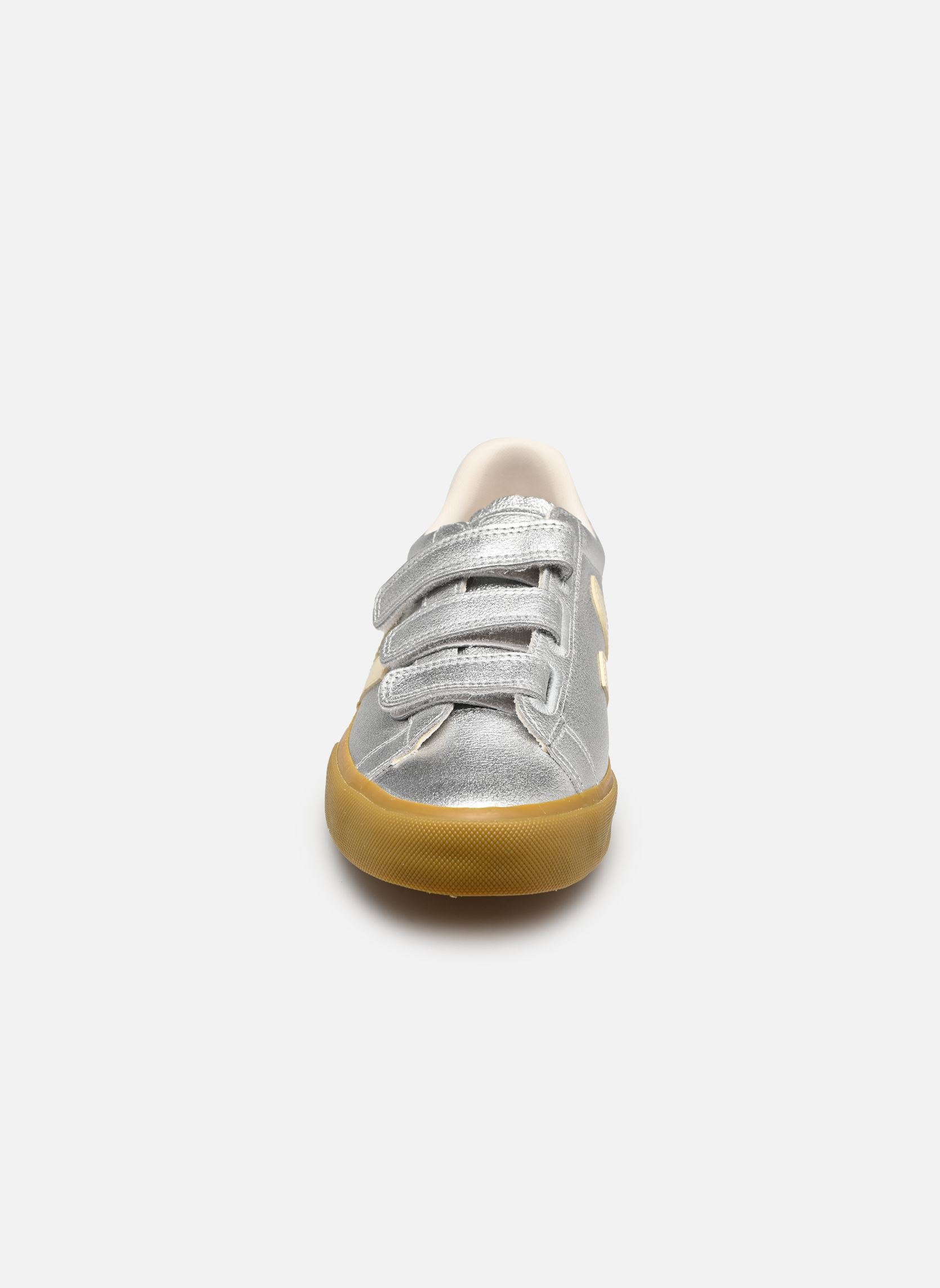 Baskets basses Recife Logo femme argent Veja Baskets basses Recife Logo femme argent SILVER_PIERRE