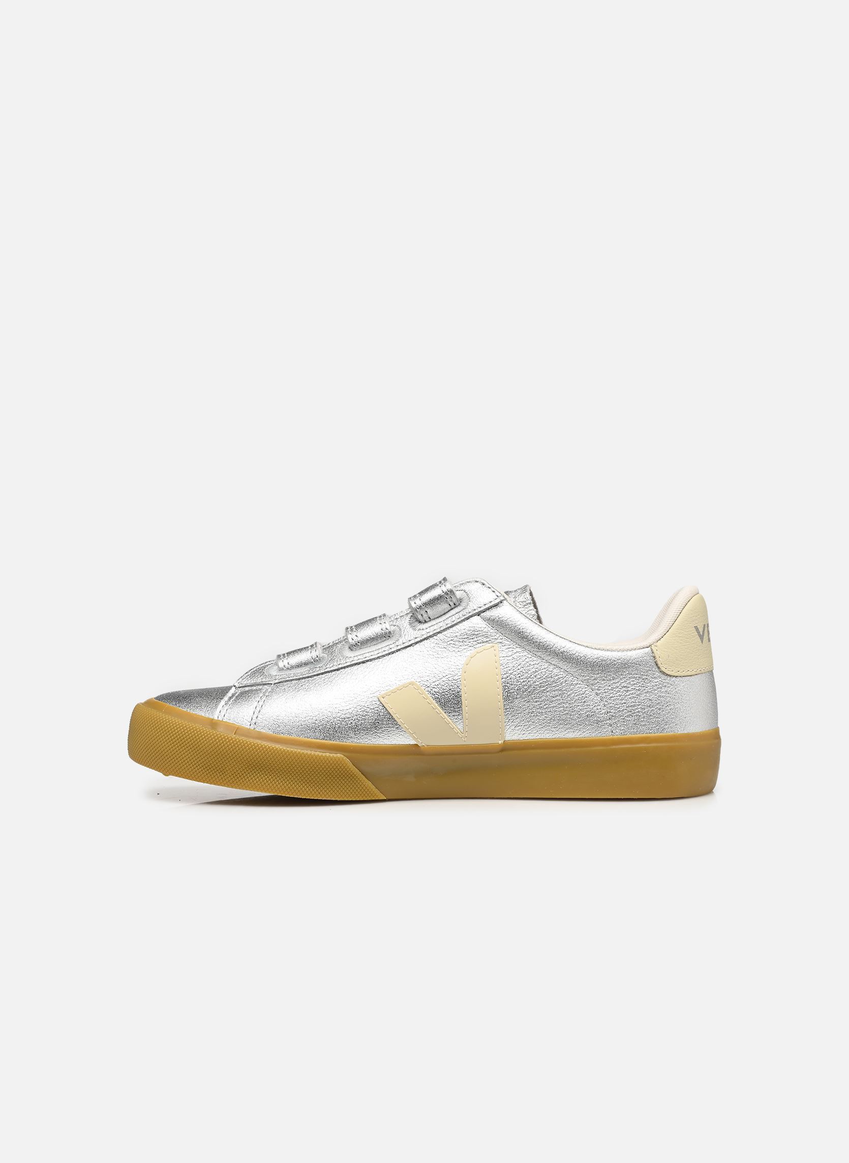 Baskets basses Recife Logo femme argent Veja Baskets basses Recife Logo femme argent SILVER_PIERRE