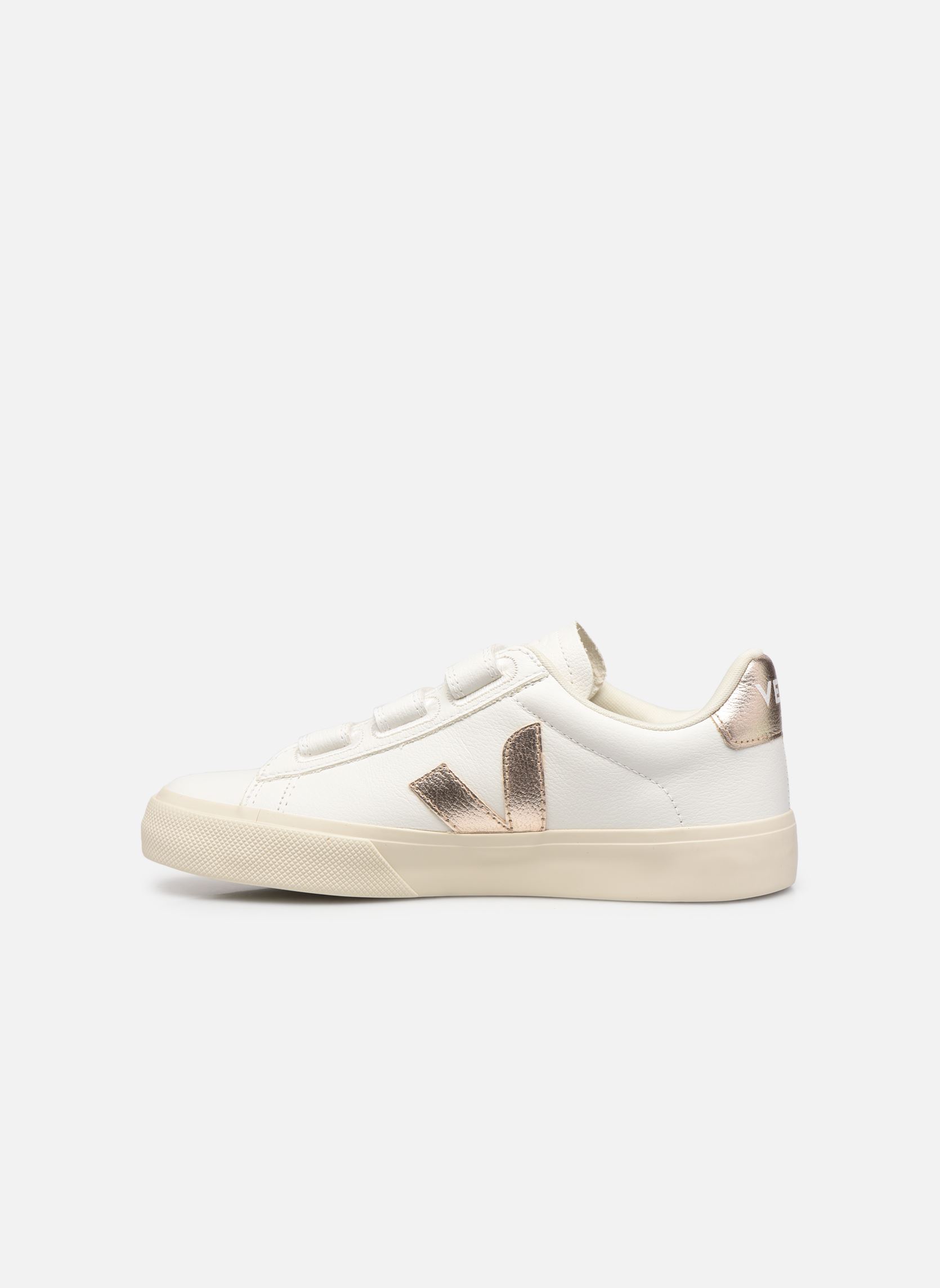 Baskets basses Recife Logo femme blanc Veja Baskets basses Recife Logo femme blanc EXTRA-WHITE_PLATINE