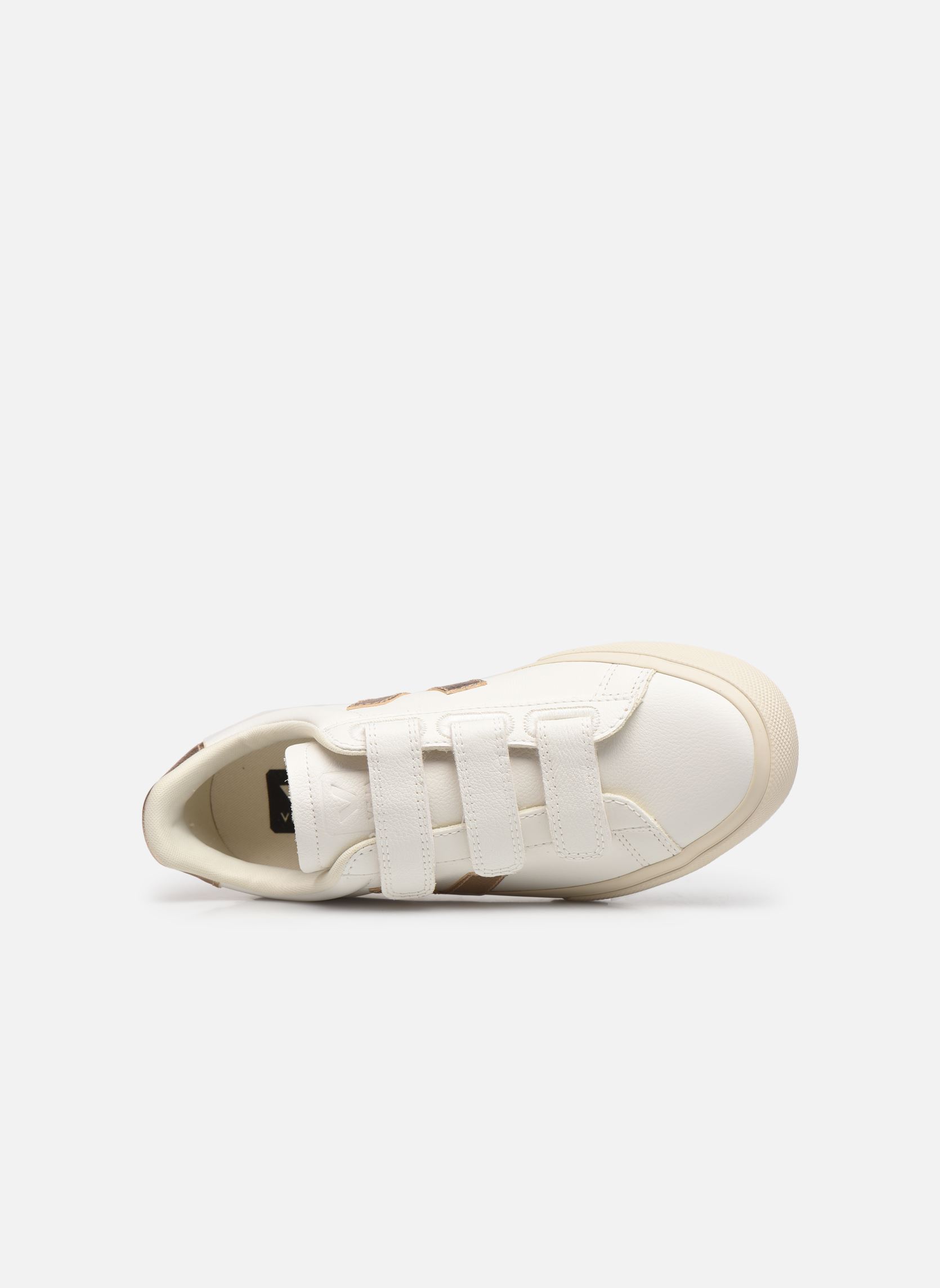 Baskets basses Recife Logo femme blanc Veja Baskets basses Recife Logo femme blanc EXTRA-WHITE_PLATINE