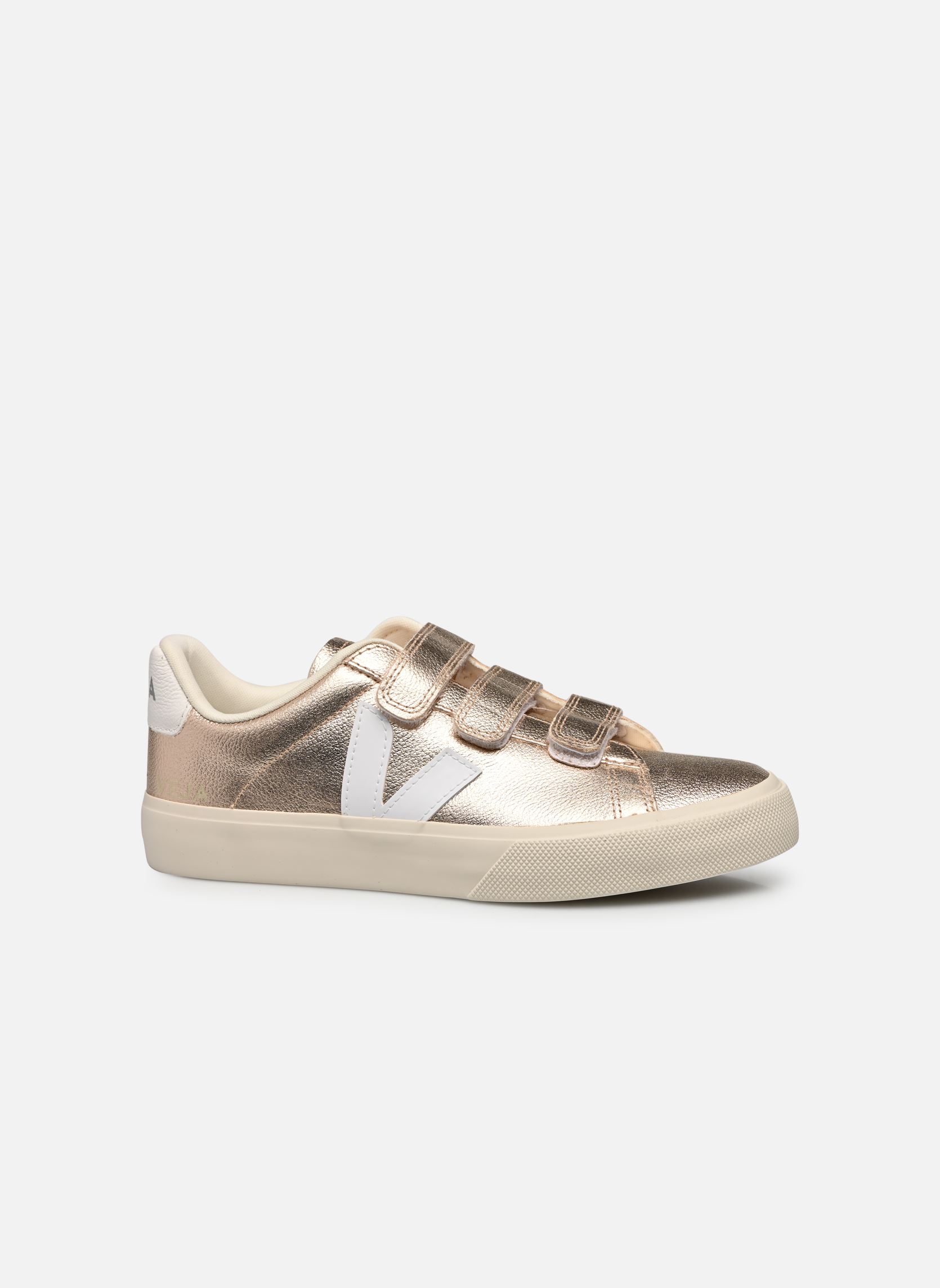 Baskets basses Recife Logo femme or et bronze Veja Baskets basses Recife Logo femme or et bronze PLATINE WHITE