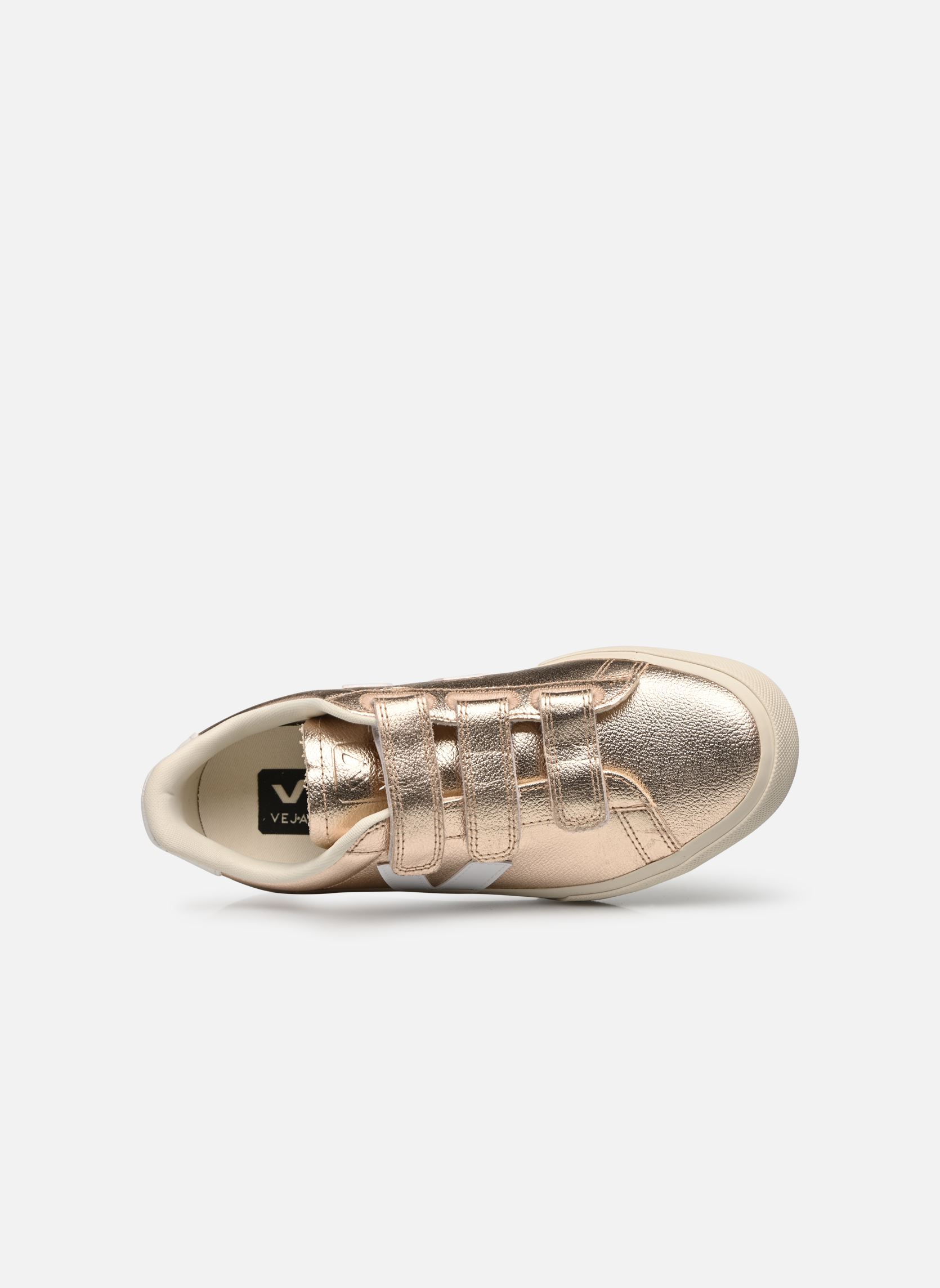 Baskets basses Recife Logo femme or et bronze Veja Baskets basses Recife Logo femme or et bronze PLATINE WHITE