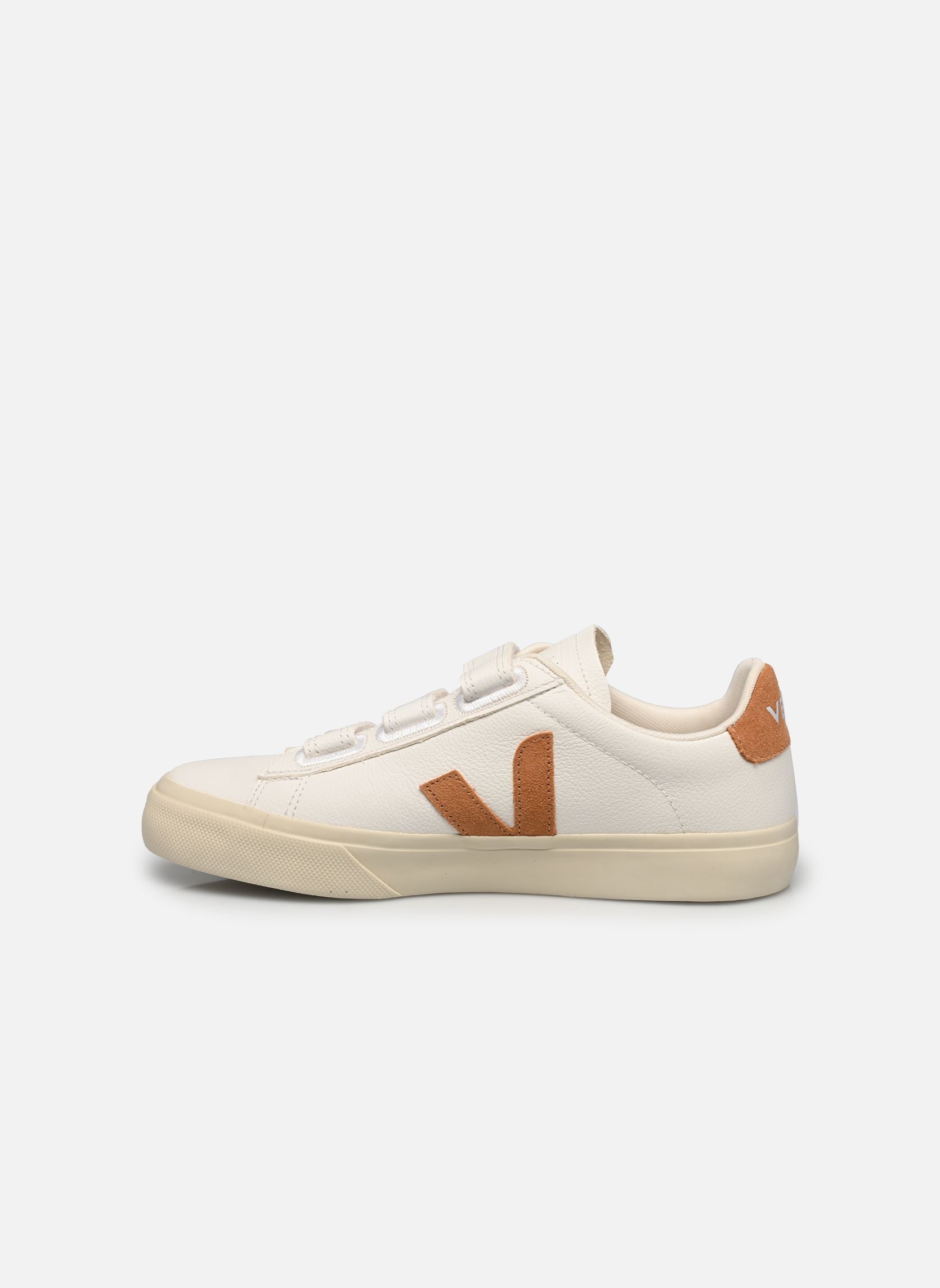 Baskets basses Recife Logo femme orange Veja Baskets basses Recife Logo femme orange EXTRA-WHITE_UMBER