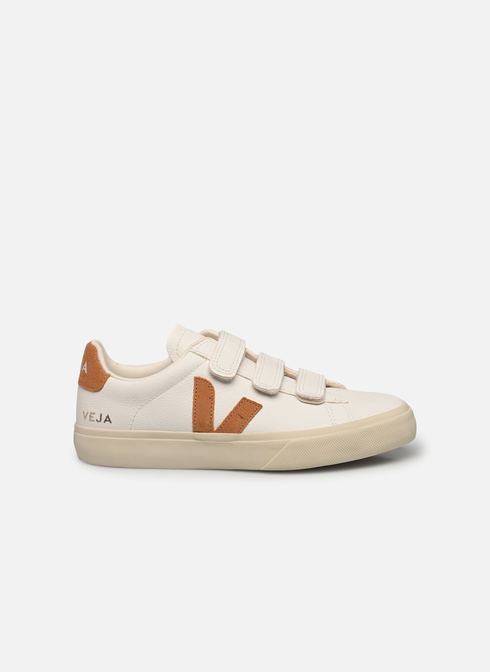 Baskets basses Recife Logo femme orange Veja Baskets basses Recife Logo femme orange EXTRA-WHITE_UMBER