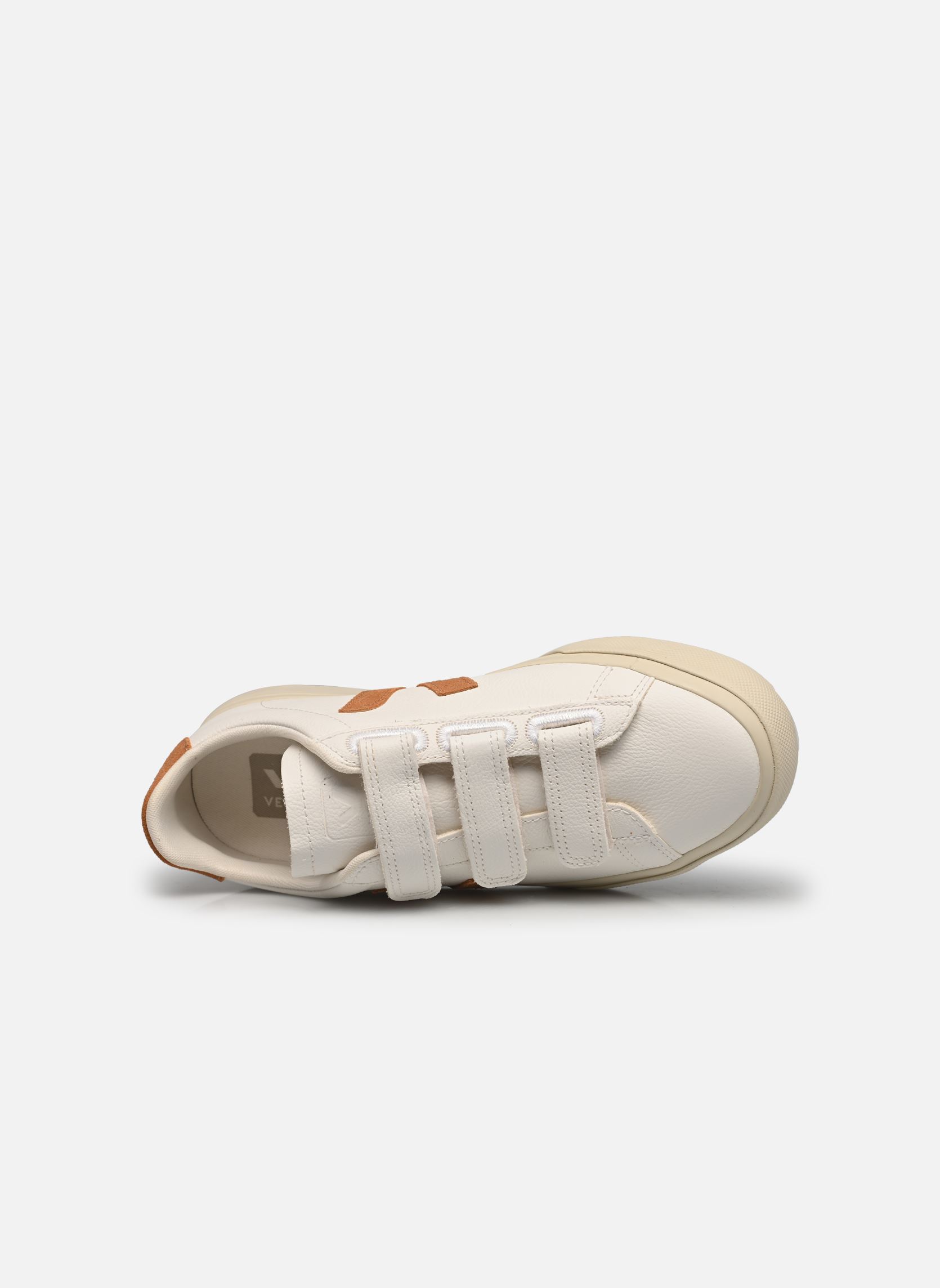 Baskets basses Recife Logo femme orange Veja Baskets basses Recife Logo femme orange EXTRA-WHITE_UMBER