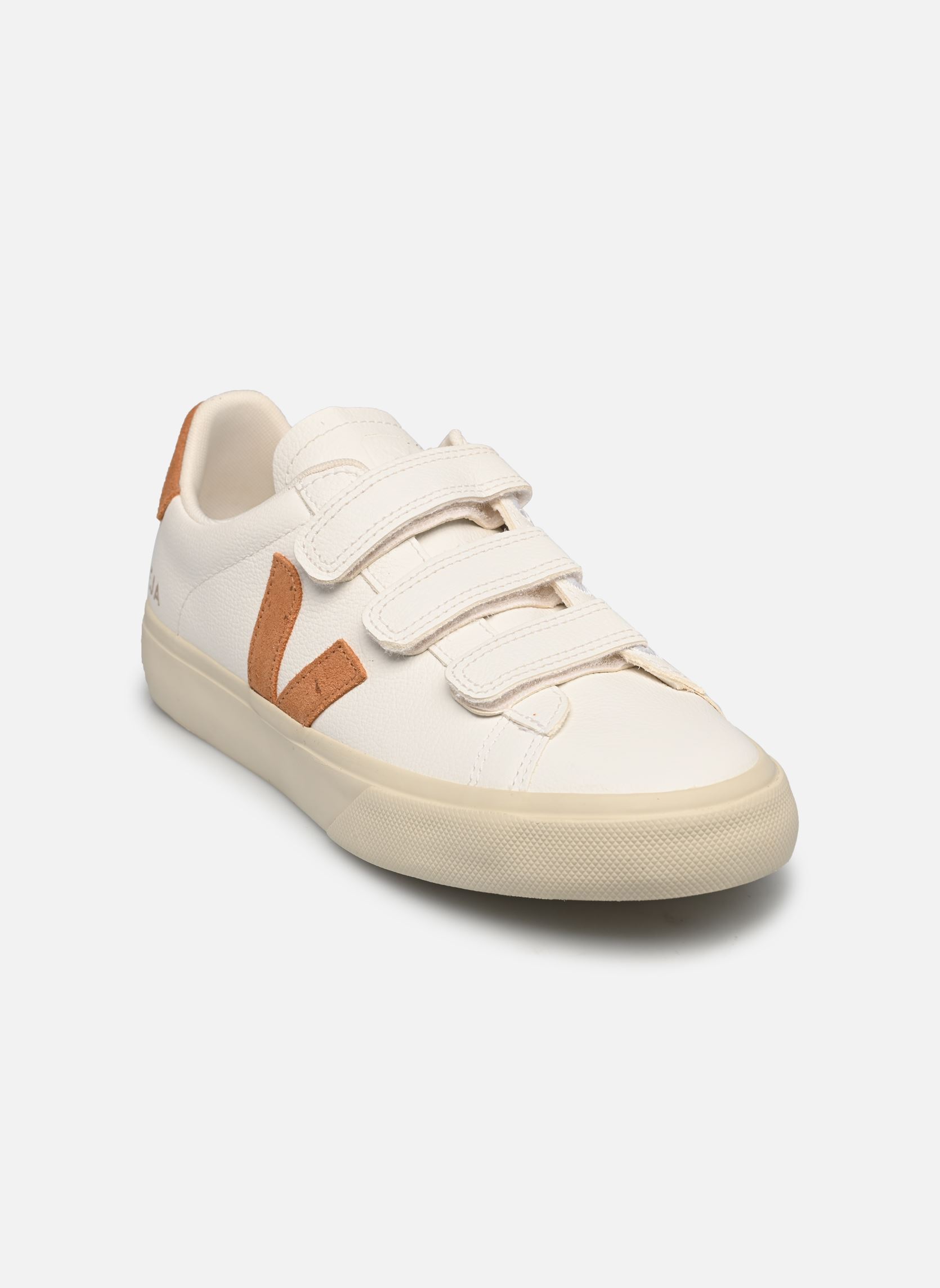 Baskets basses Recife Logo femme orange Veja Baskets basses Recife Logo femme orange EXTRA-WHITE_UMBER