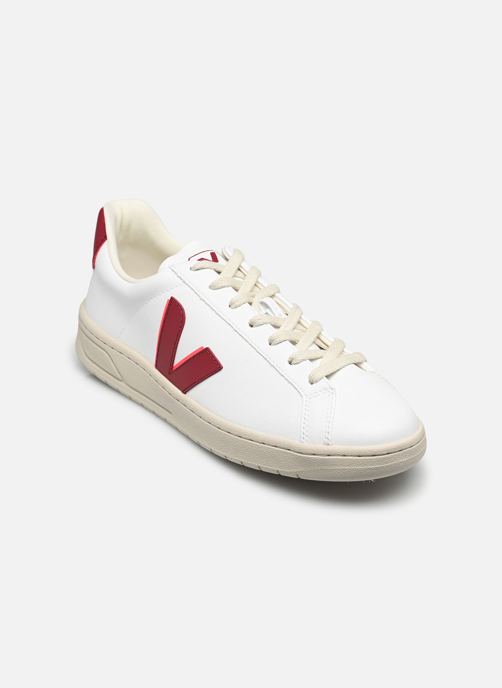 Baskets basses Urca M homme blanc Veja Baskets basses Urca M homme blanc WHITE_MARSALA_ROSE-FLUO