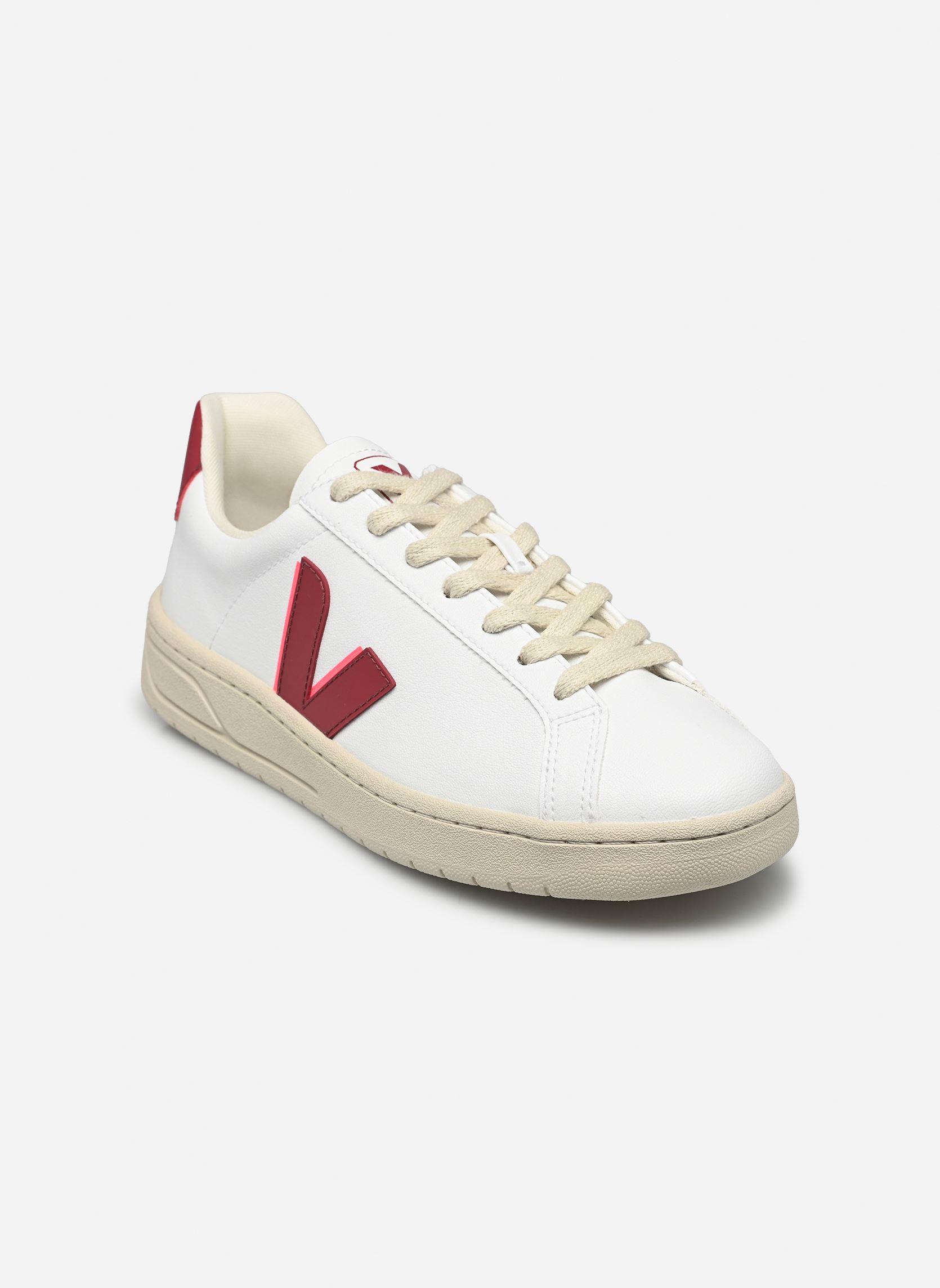 Baskets basses Urca femme blanc Veja Baskets basses Urca femme blanc WHITE_MARSALA_ROSE-FLUO