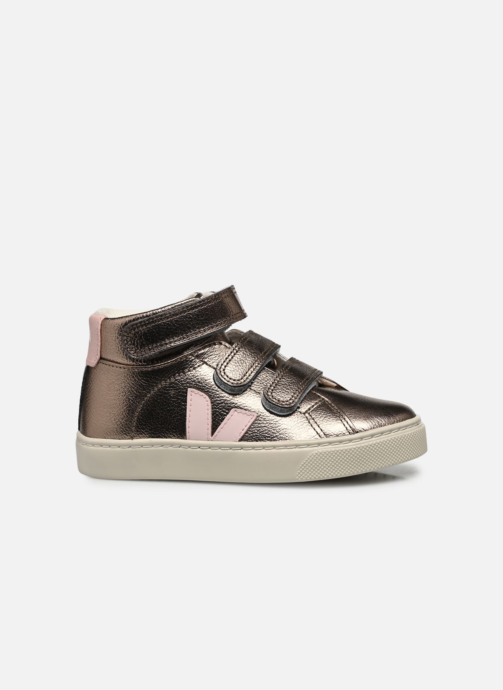 Niedrige Sneaker Small Esplar Mid mädchen gold und bronze Veja Niedrige Sneaker Small Esplar Mid mädchen gold und bronze Bronze Petale