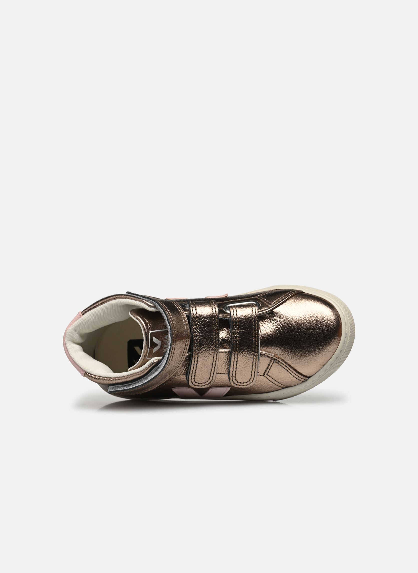 Niedrige Sneaker Small Esplar Mid mädchen gold und bronze Veja Niedrige Sneaker Small Esplar Mid mädchen gold und bronze Bronze Petale