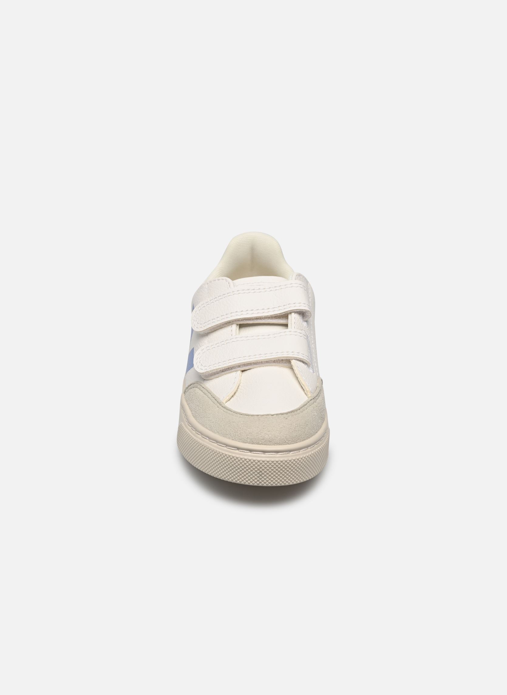 Lage sneakers Small V-12 Velcro Leather wit Veja Lage sneakers Small V-12 Velcro Leather wit EXTRA-WHITE_MULTICO-OLYMPE