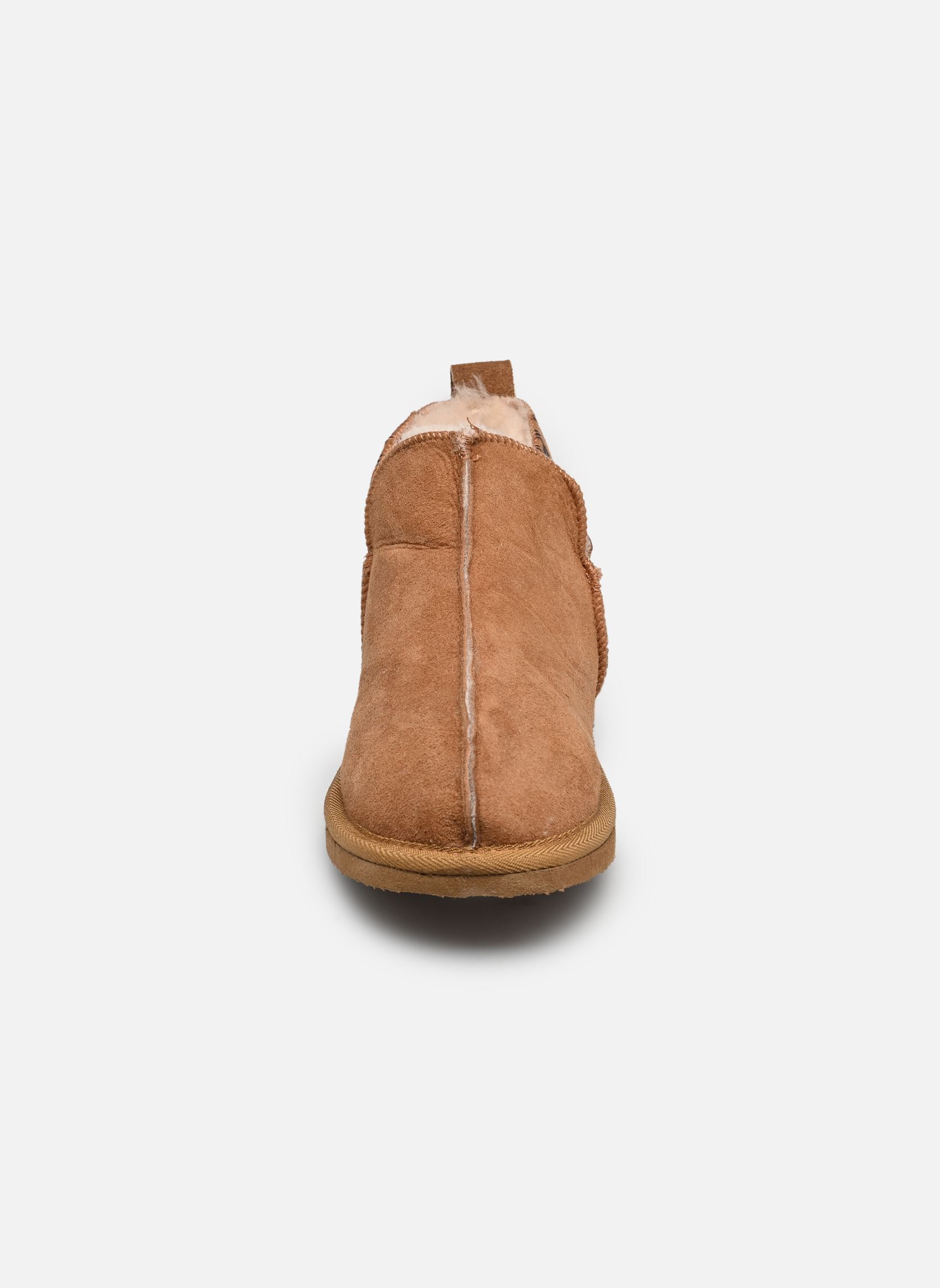 Hausschuhe Annie damen braun Shepherd Hausschuhe Annie damen braun CHESTNUT TIGER