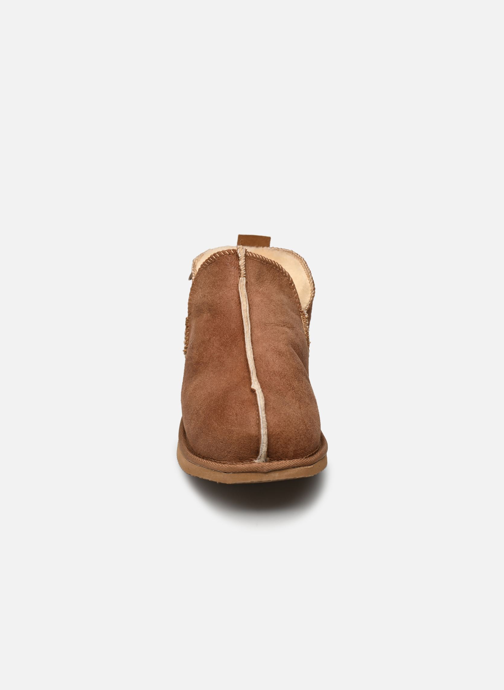 Soir et Matin Indira Whisky | chaussons marron automne hiver - TROIS PAR 3