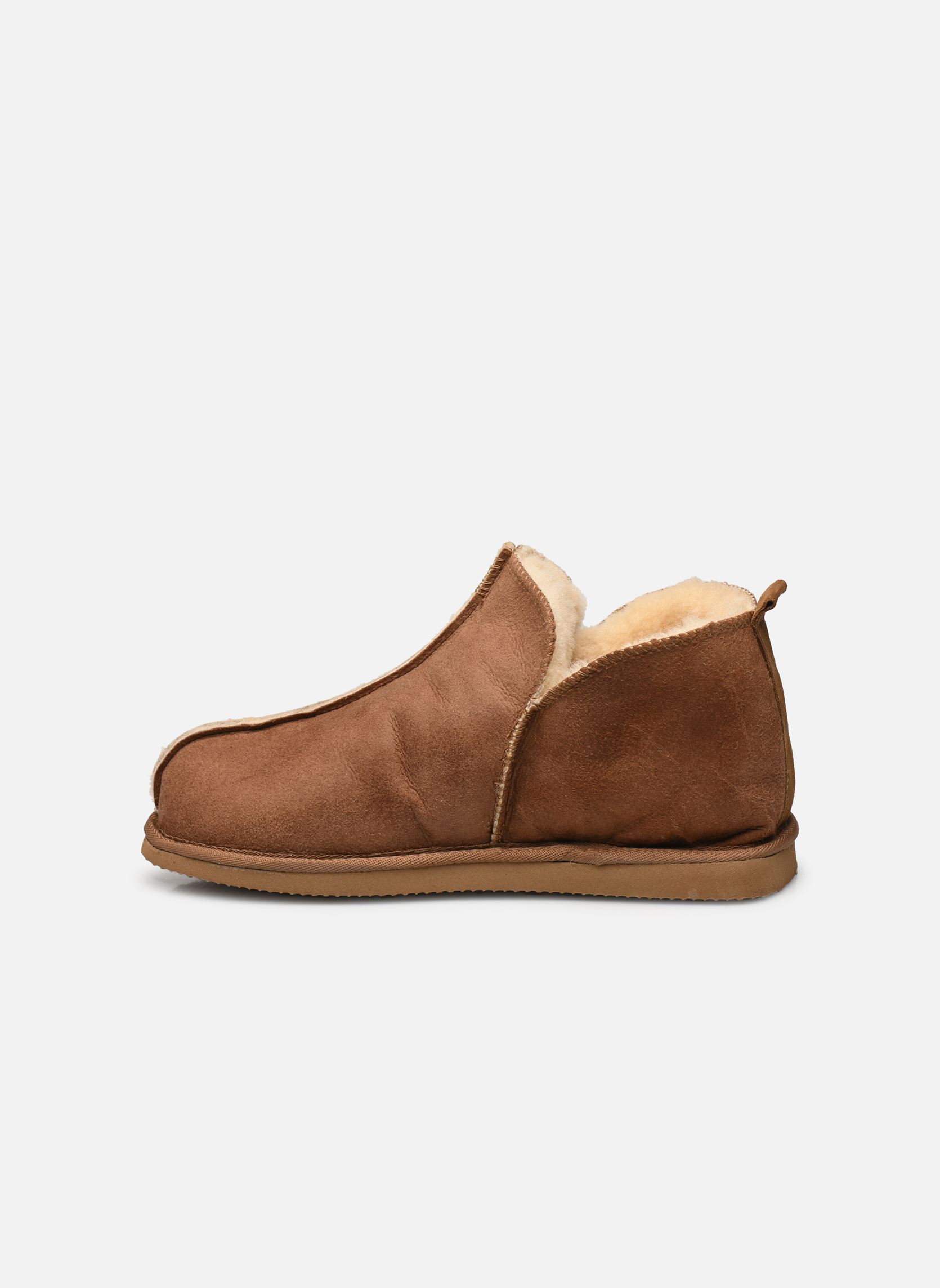 Chaussons Annie femme marron Shepherd Chaussons Annie femme marron Antique/Cognac